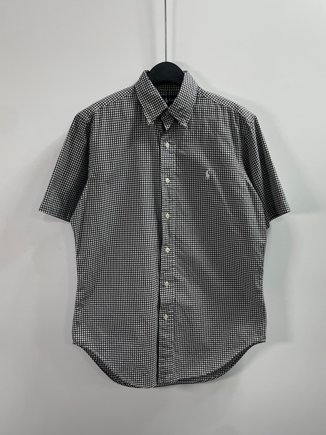 폴로 랄프로렌 깅엄체크 반팔 셔츠 (on.65) 상품이미지1