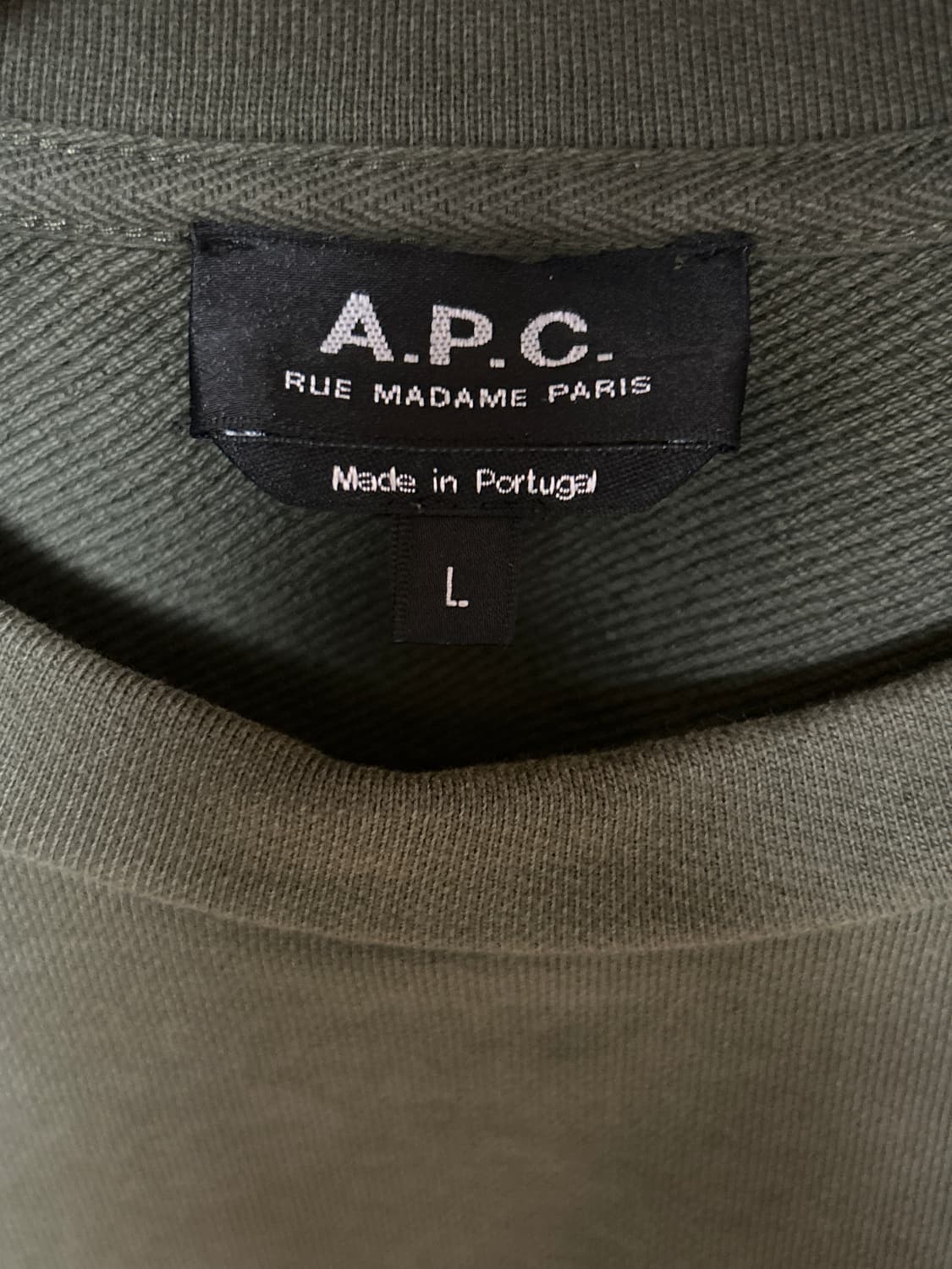 아페쎄 맨투맨(Misaligned Sweatshirt) 상품이미지3