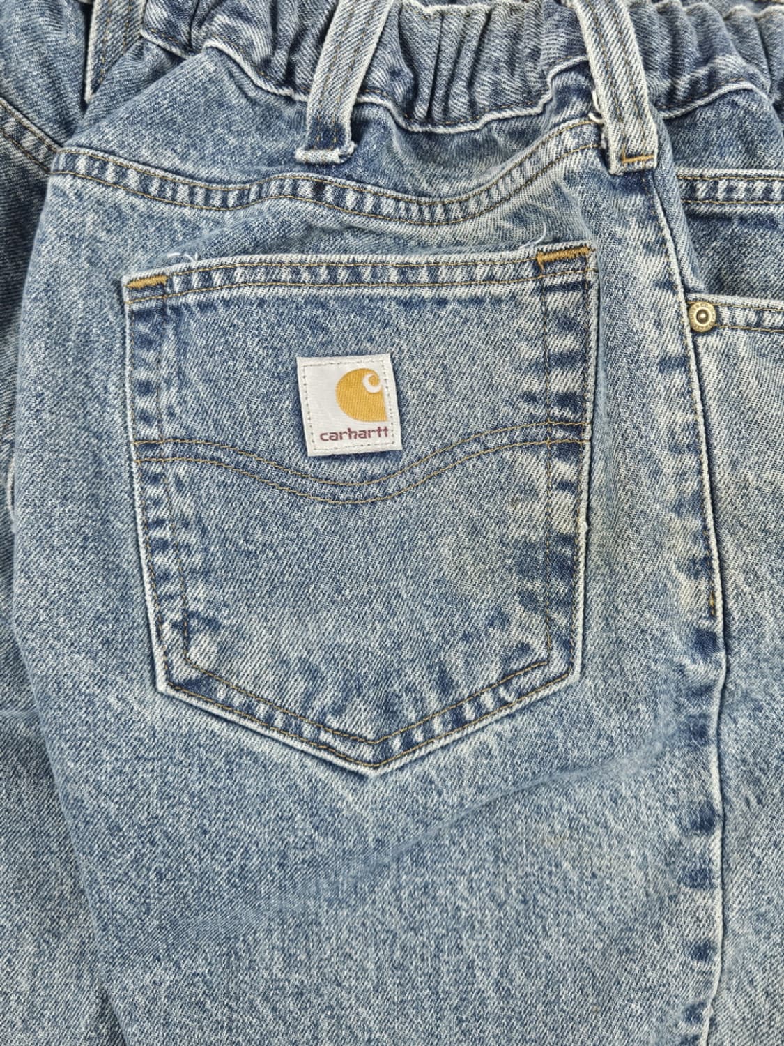 칼하트 밴딩 커스텀 데님 워크 팬츠 ( 38X30 추정 ) / 10055 상품이미지8