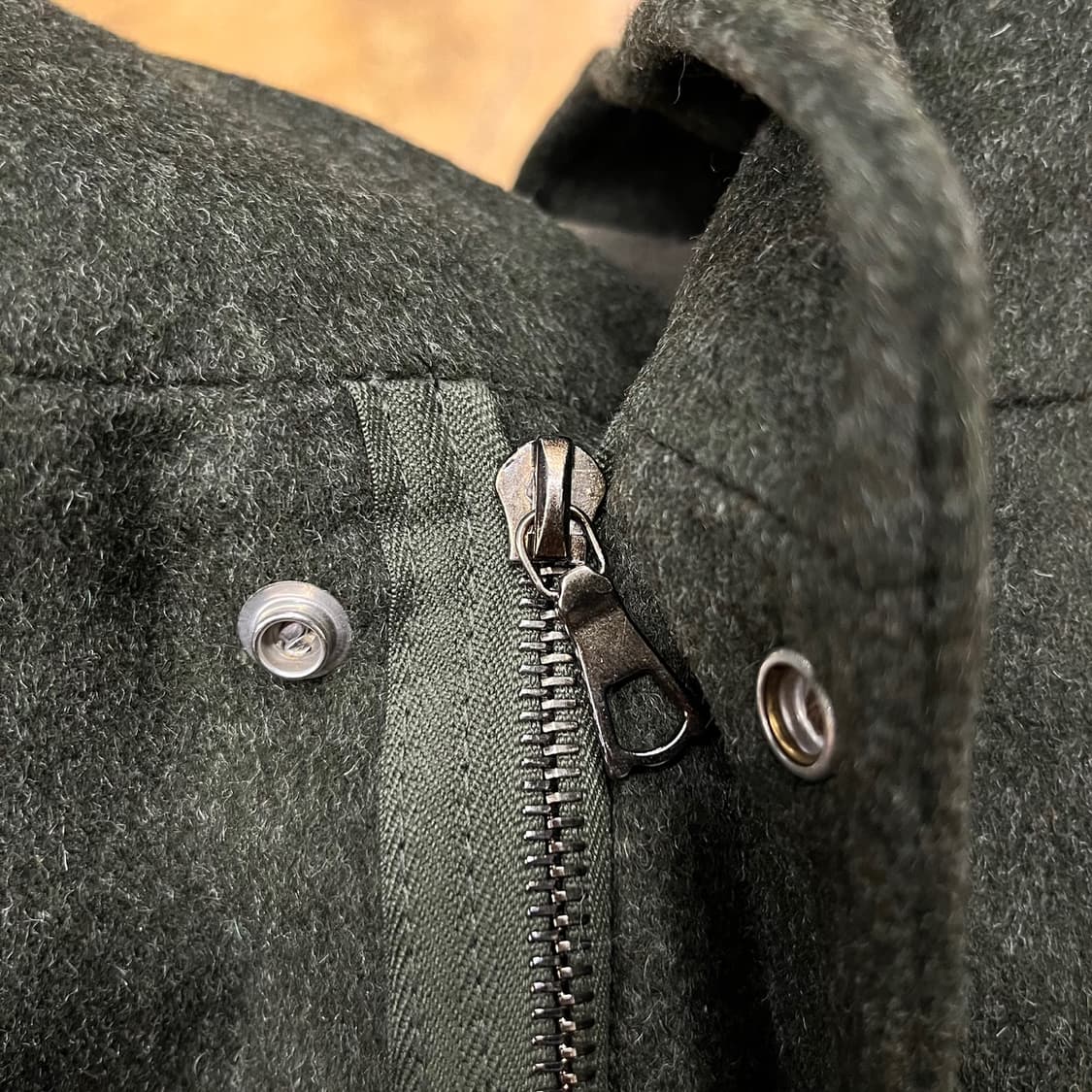 [정품/S] A.P.C. 아페쎄 울 알파카 후드 코트 b14 상품이미지6