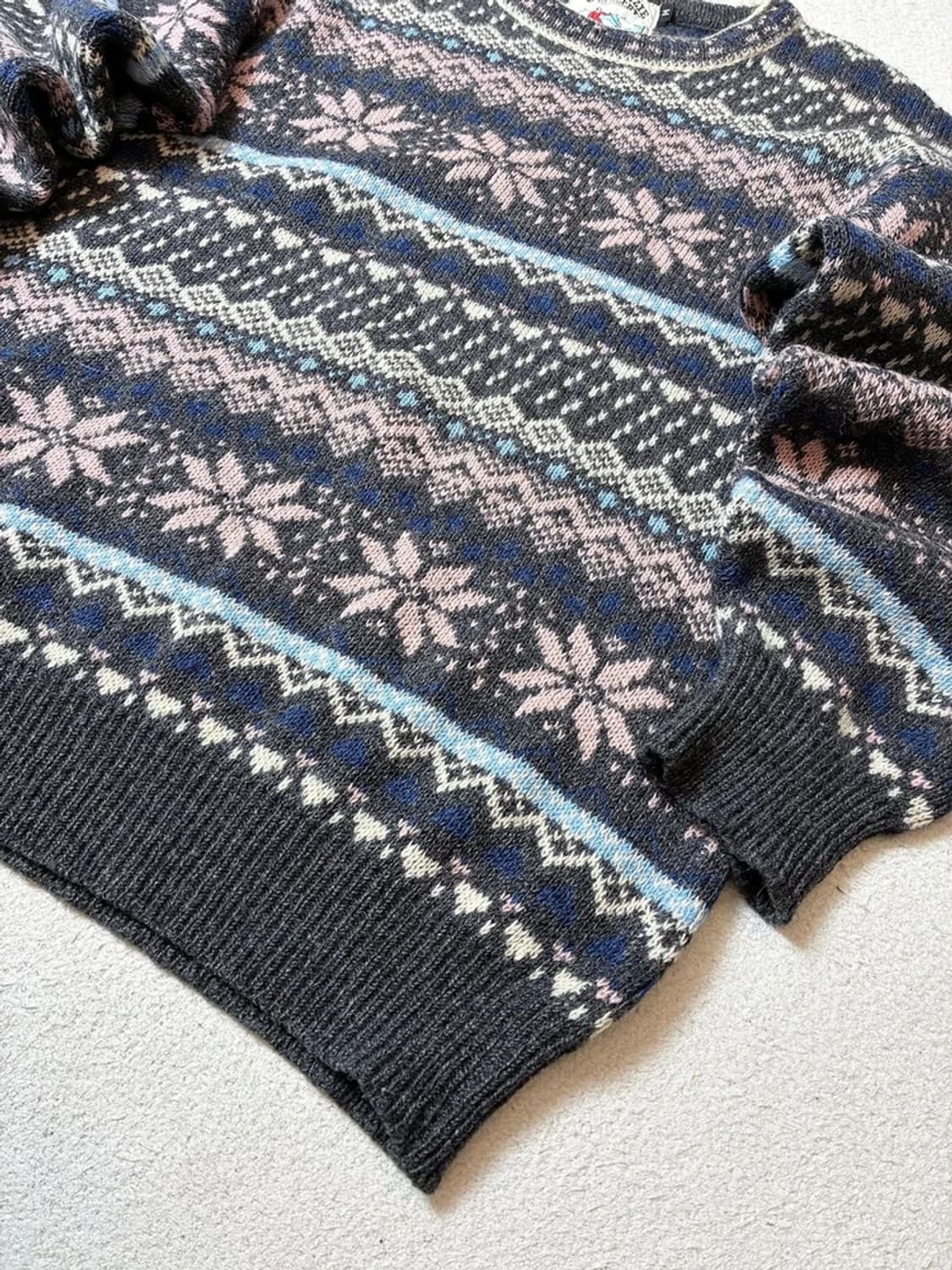 Mackenzie Country 90's 스웨터 니트 PN7713 상품이미지3