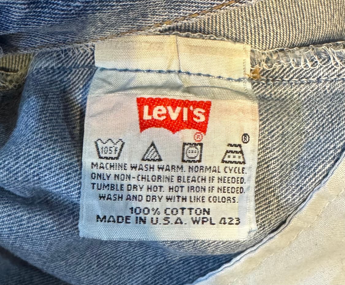 usa 빈티지 리바이스 501 데님 36"(34~35추천) (484) 상품이미지4