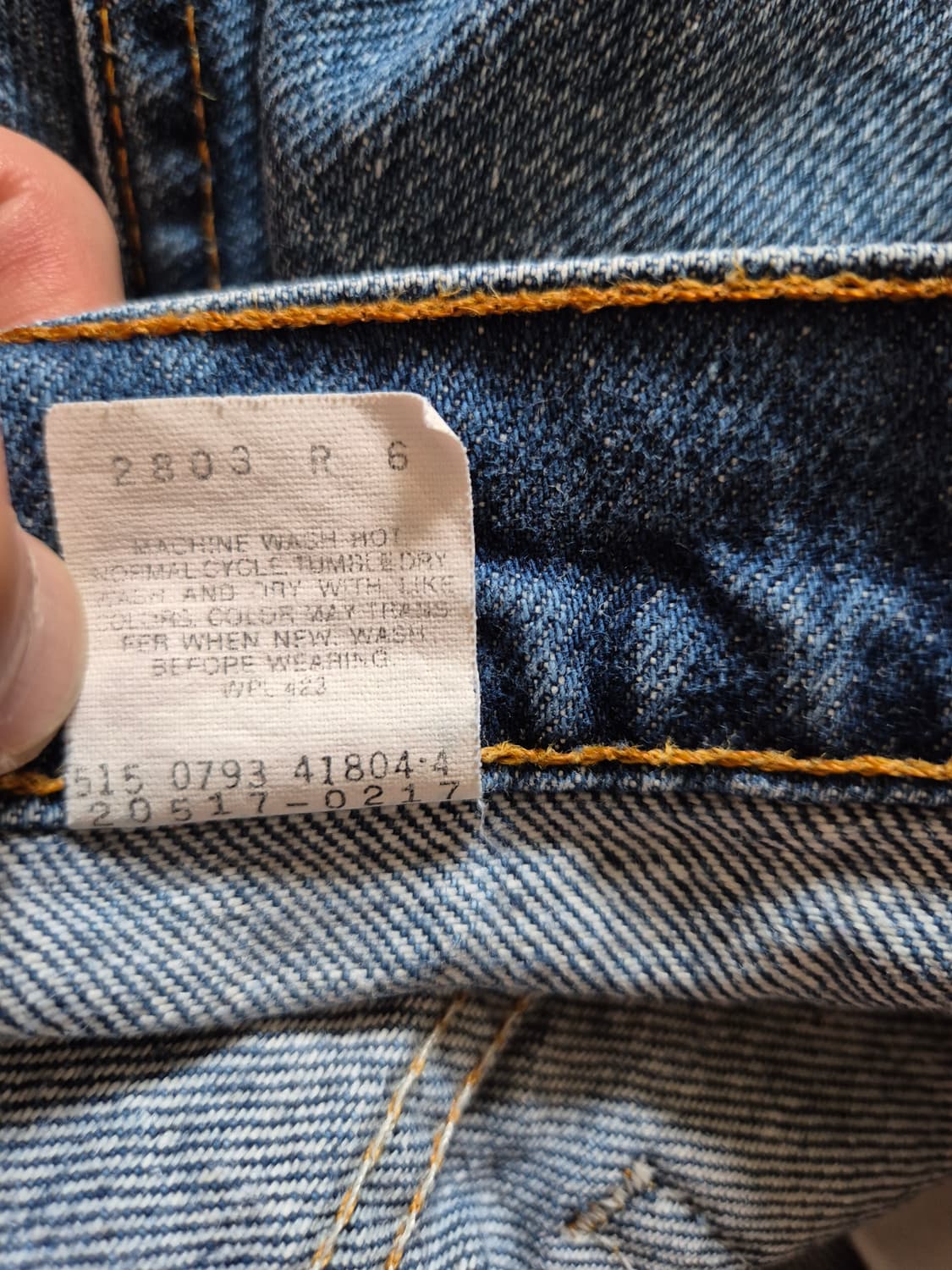 90S 리바이스 517 오렌지탭(Made in USA) 상품이미지4
