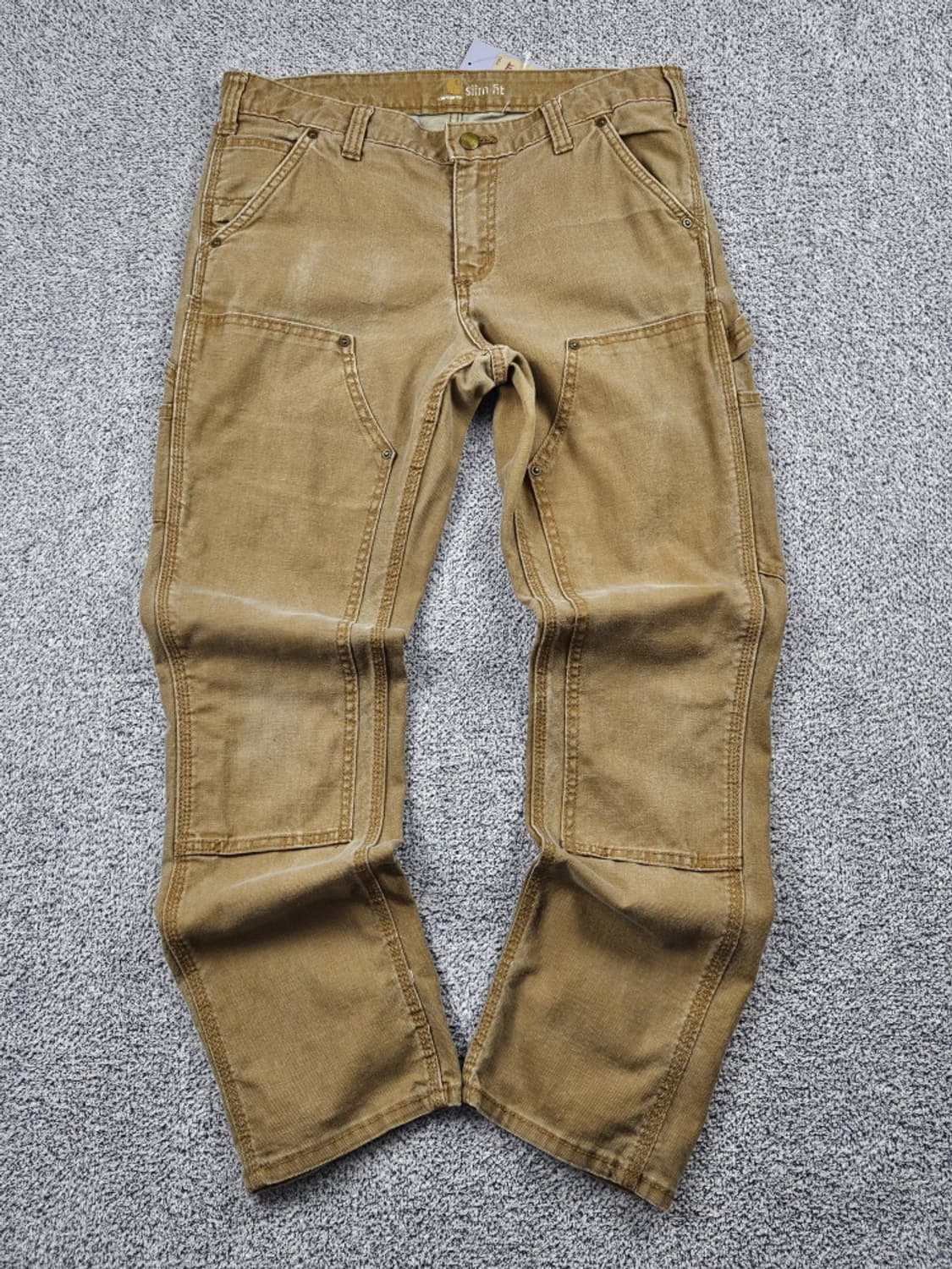 칼하트 코튼 더블니 워크팬츠 ( 8SIZE ) / 9706 상품이미지1