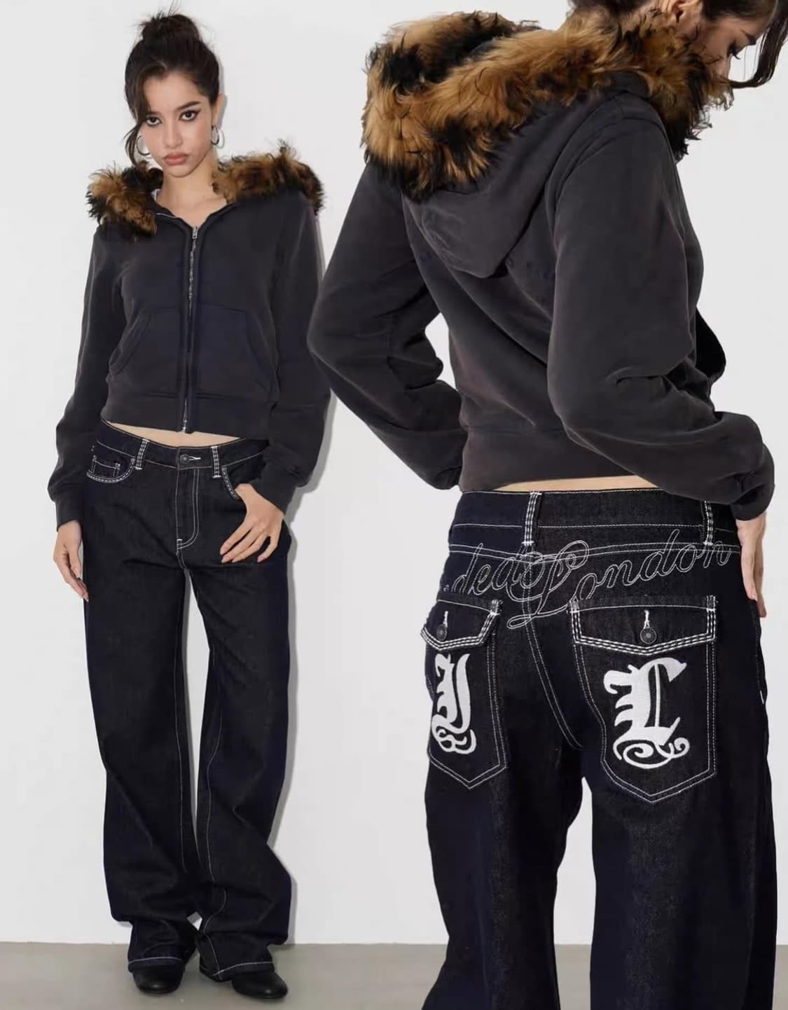 제이디드 런던 데님 팬츠 상품이미지2