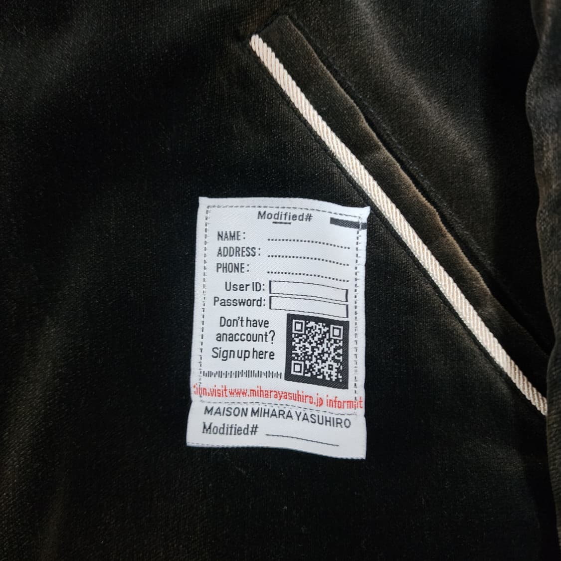 [48] 미하라 야스히로 스컬 수베니어 자켓 블랙 상품이미지6