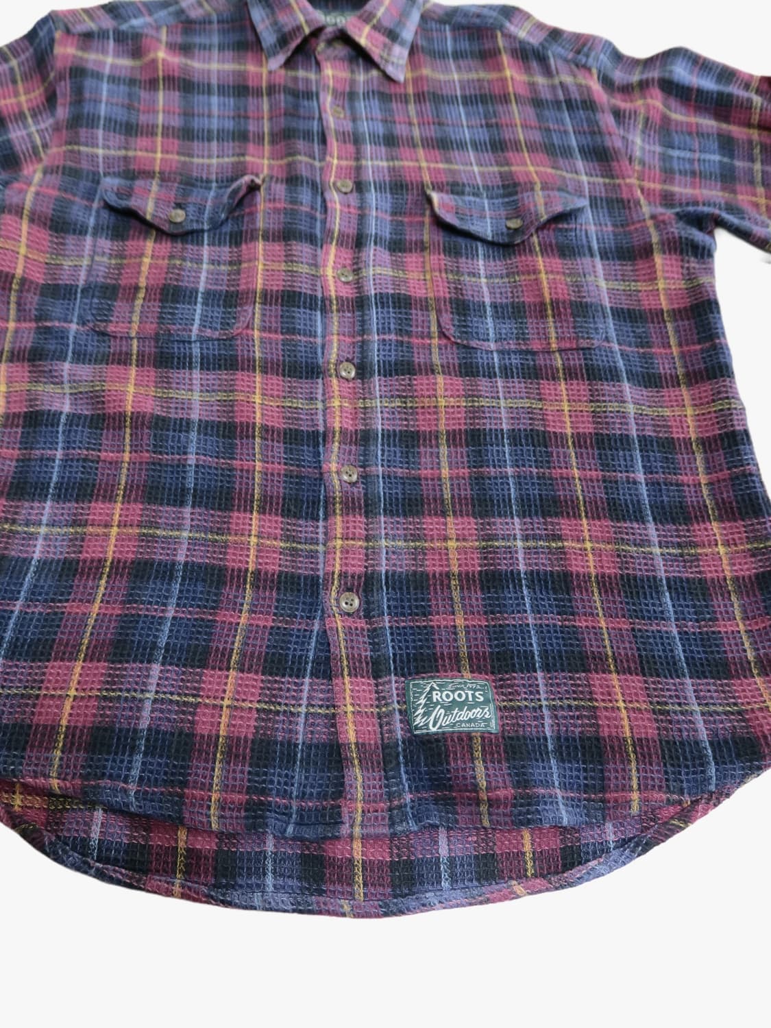 일본 빈티지 체크 셔츠 (M size) 상품이미지3