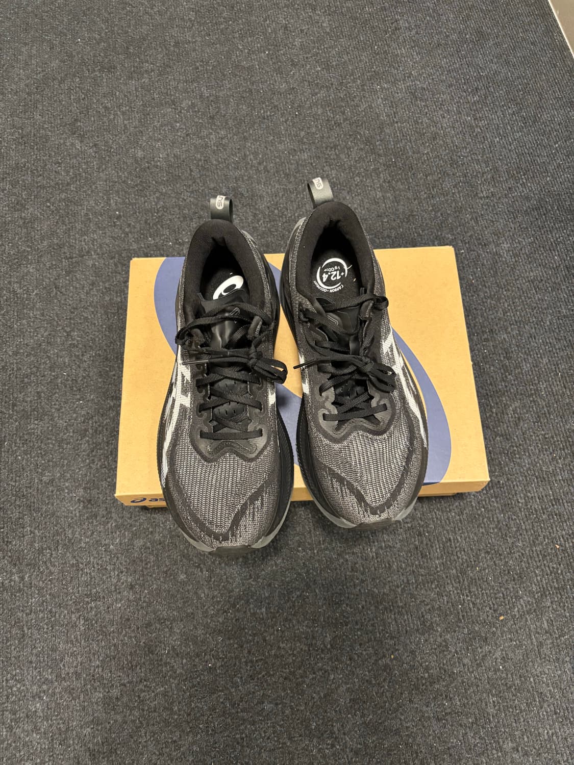 아식스 슈퍼블라스트2 블랙 265 상품이미지1