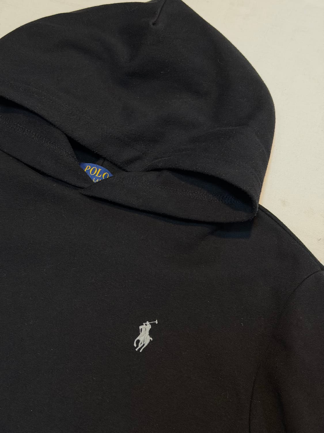 폴로 랄프로렌 후드티 블랙 상품이미지2