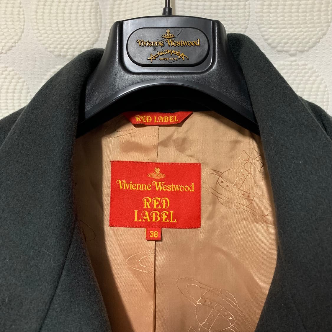 vivienne westwood 딥그린 울 코트 상품이미지6