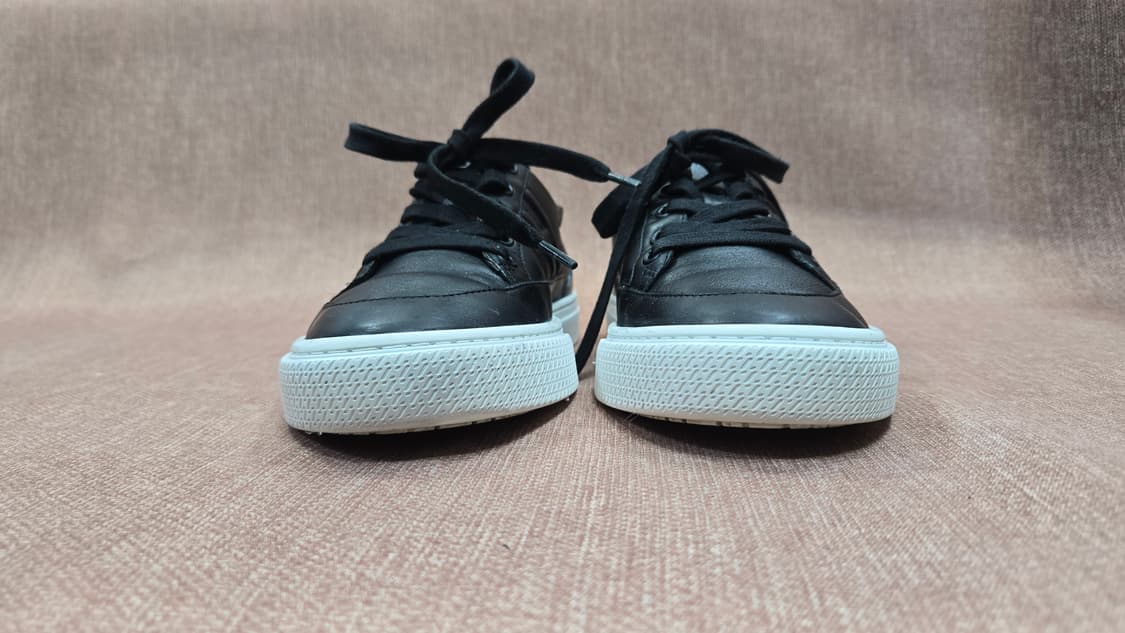 에르메스 정품 225mm- 블랙레더 스니커즈 상품이미지3