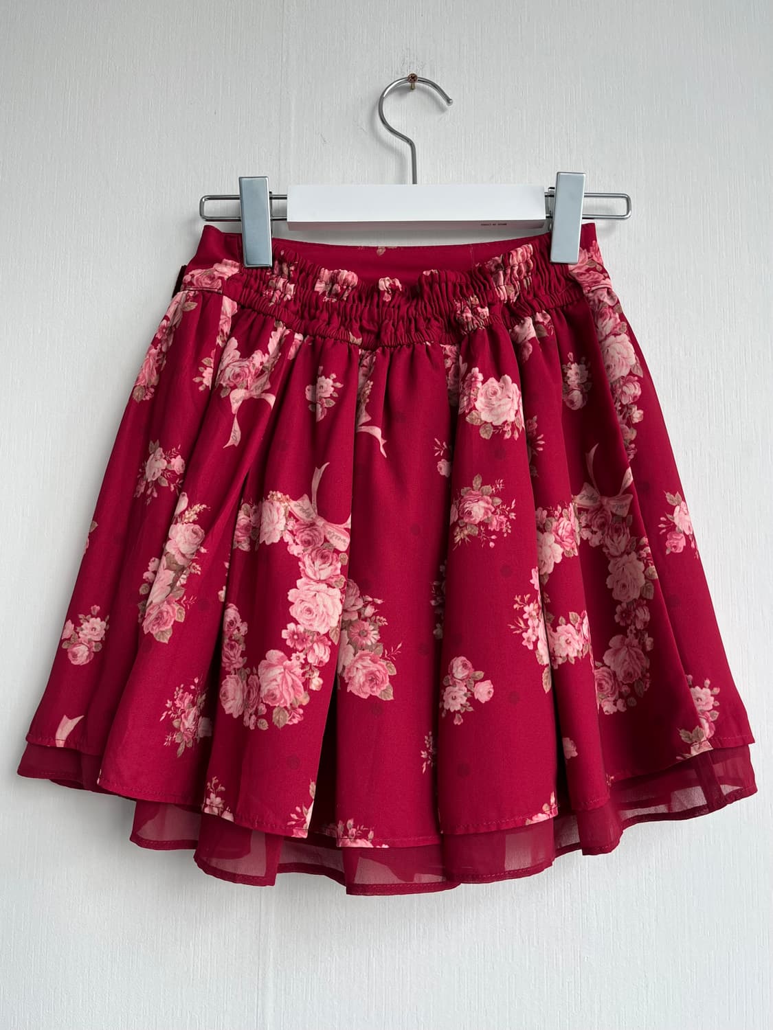 LIZ LISA 도트 플라워 스커트 상품이미지4