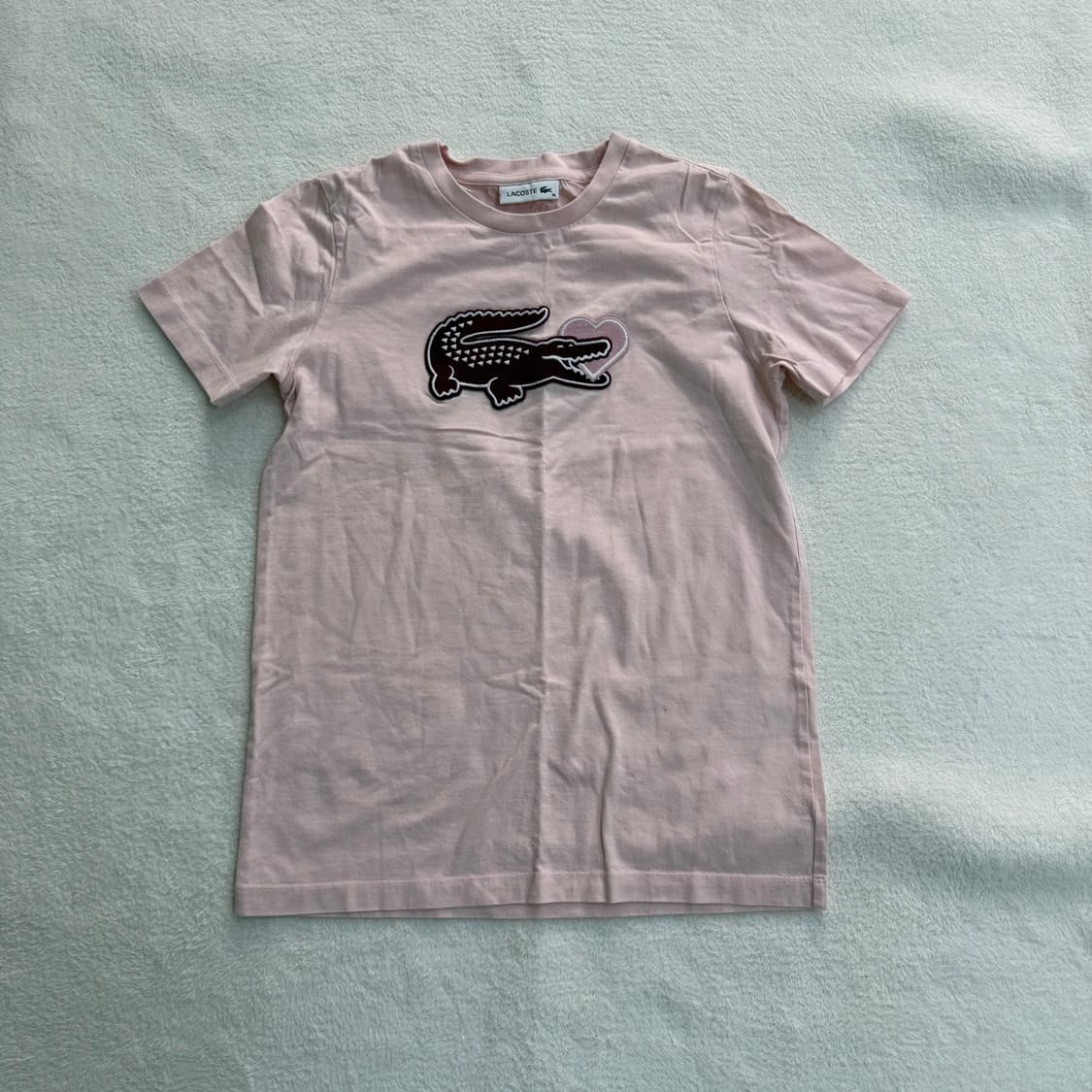 36 라코스테 하트 크록 반팔 티셔츠 0313T 상품이미지1