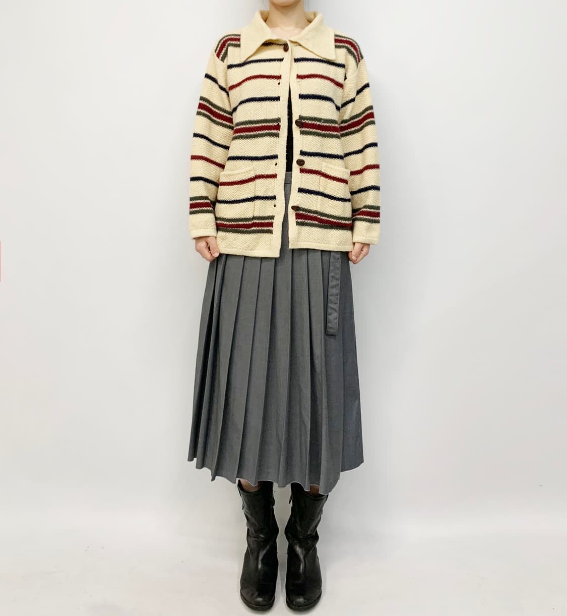 B2 STUDIO 니트 가디건 상품이미지1