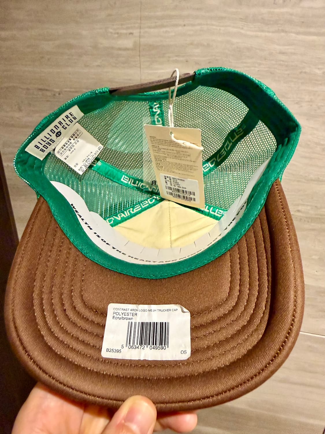 BBC 빌리어네어보이즈클럽 메쉬캡 상품이미지3