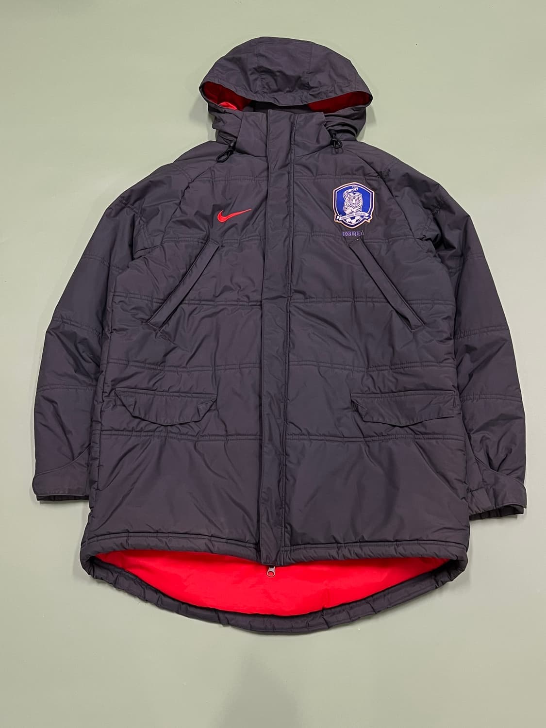 (M) 나이키 00s 올드스쿨 국가대표 2way 솜패딩 자켓 상품이미지2