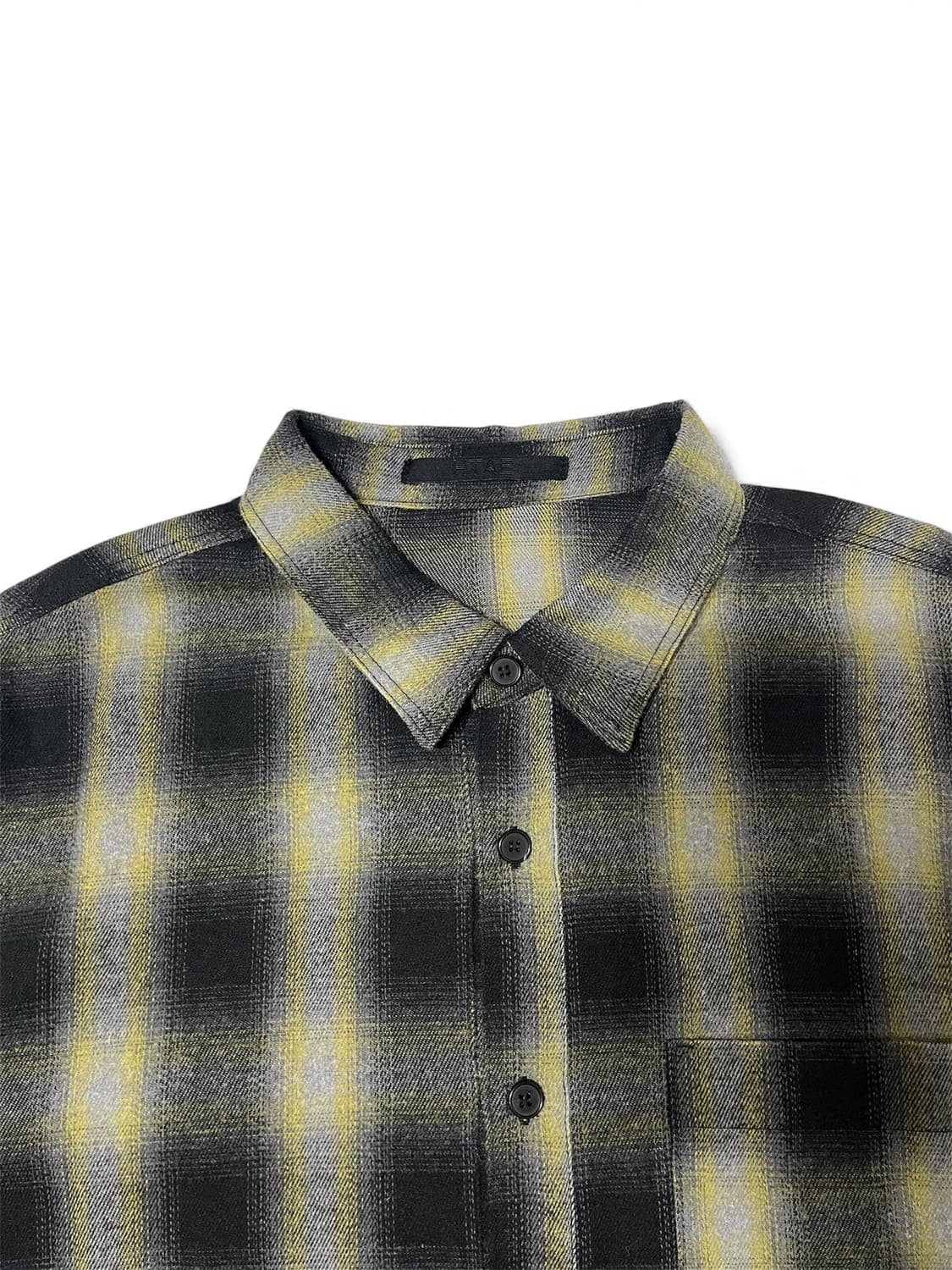 HTAE 80s American Check Shirts Yellow 3 상품이미지2