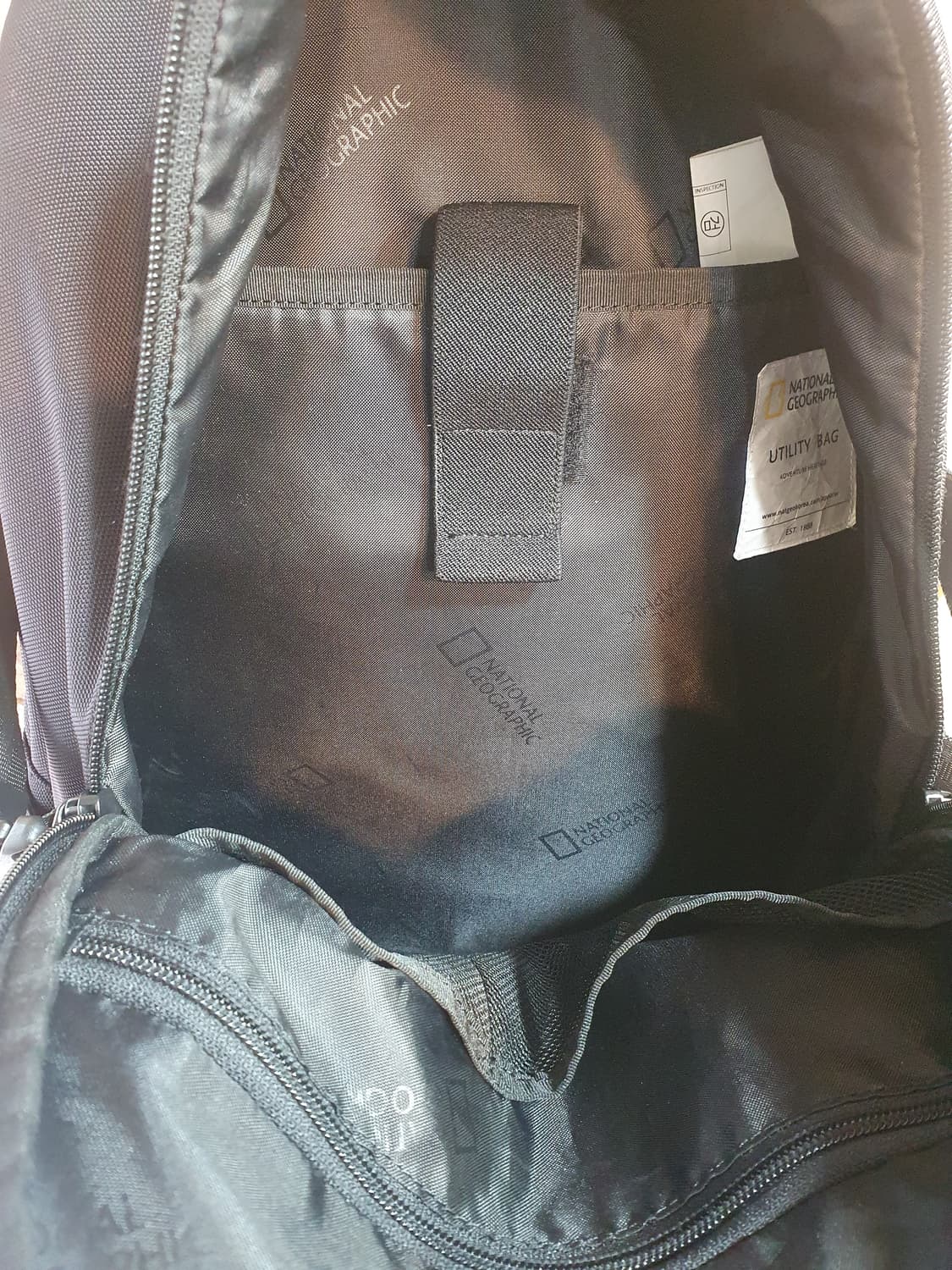 내셔널지오그래픽 백팩 블랙 가방 상품이미지6