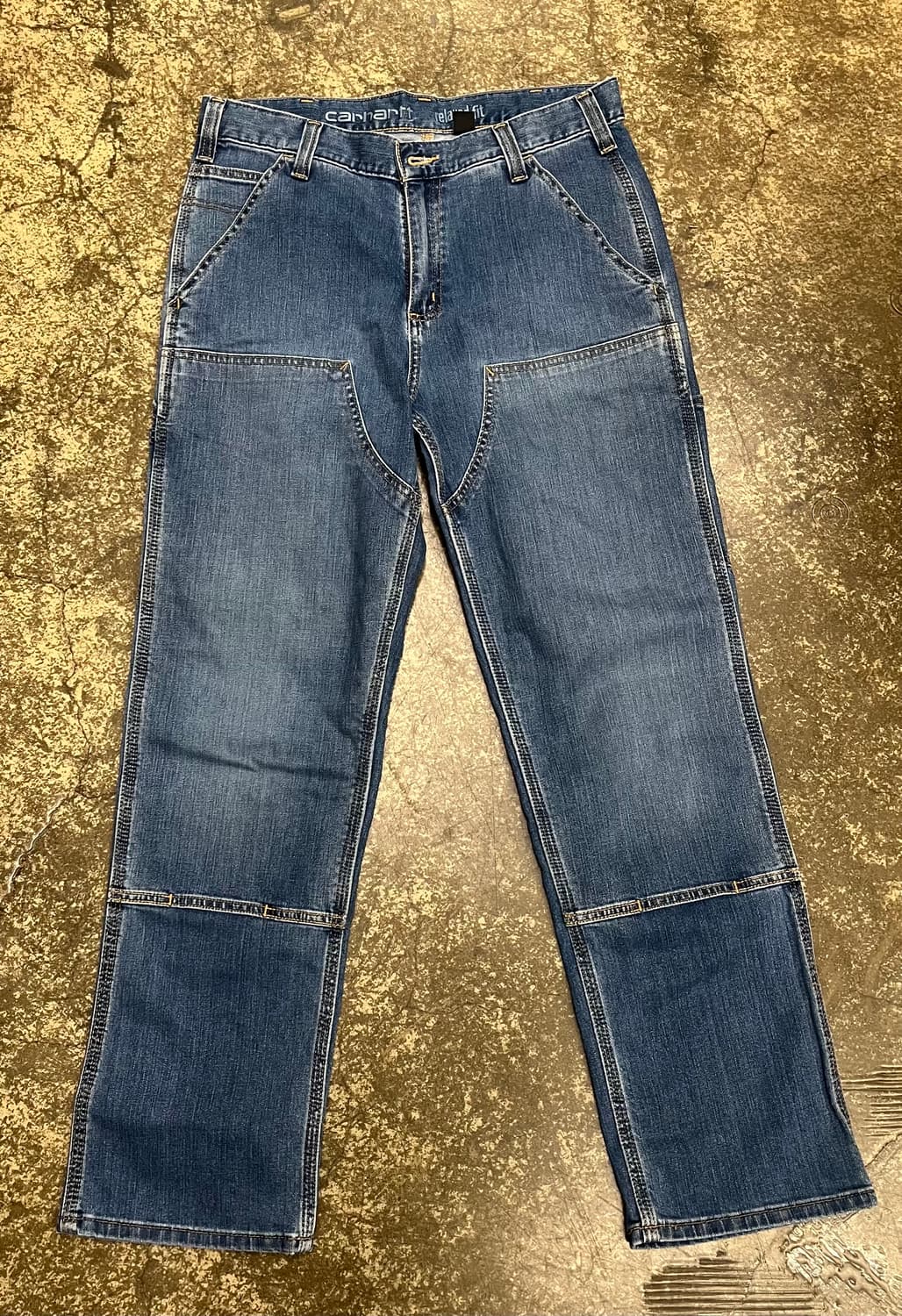 칼하트 더블니 데님 팬츠 상품이미지1