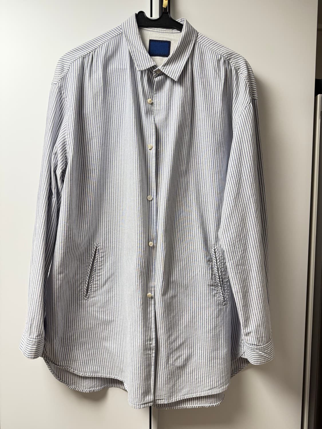 DOCUMENT 스트라이프 롱 셔츠 XL 상품이미지6