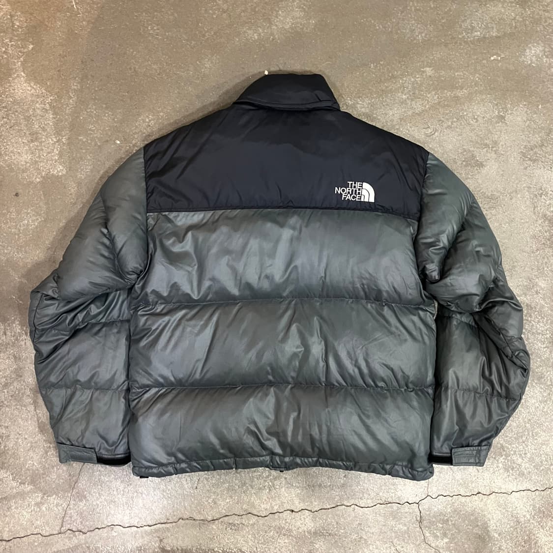 N39 노스페이스 구형 눕시 패딩 700 검회 그레이 방글라데시 상품이미지2
