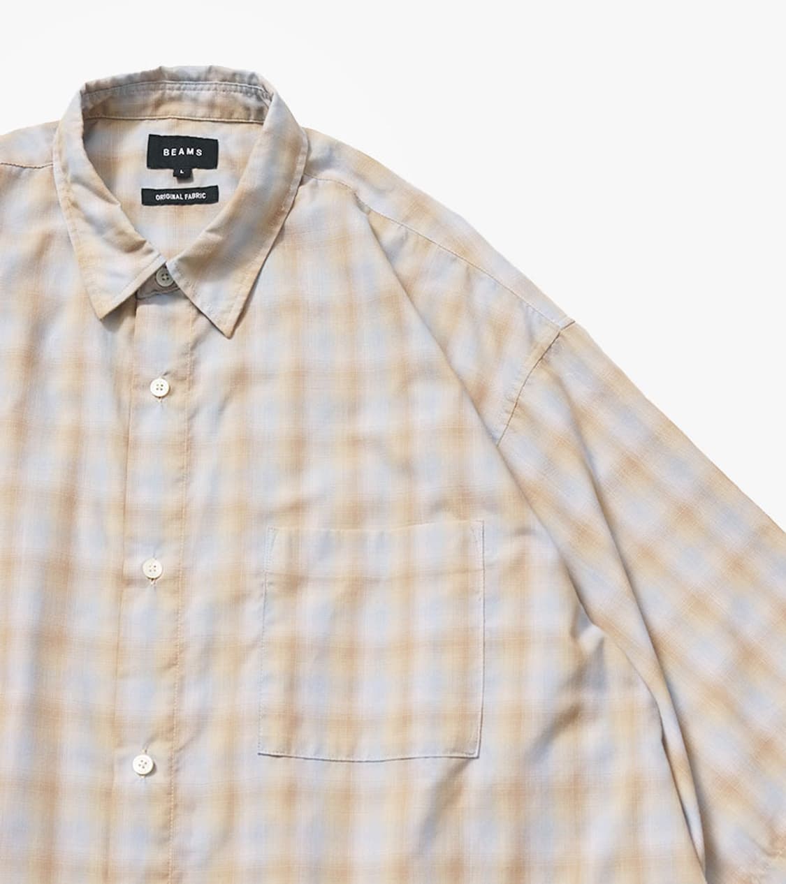 BEAMS - OMBRE CHECK EASY SHIRT 상품이미지5