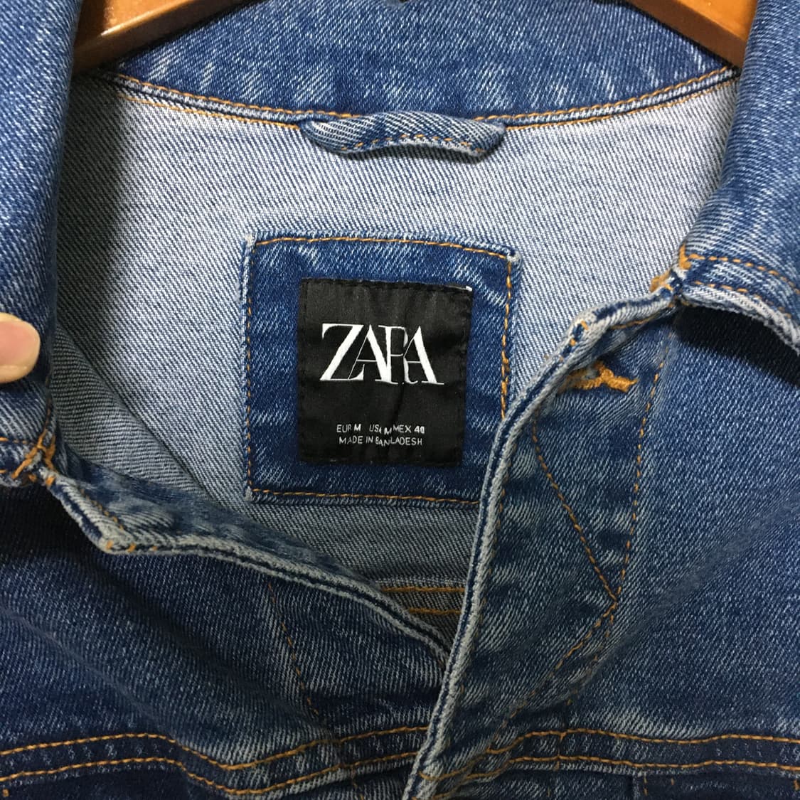 자라 데님 트러커 자켓 m 상품이미지3