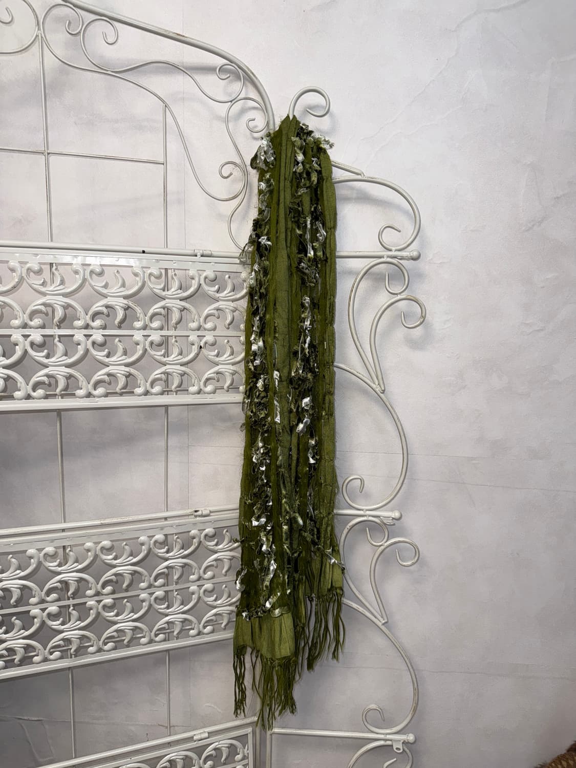Khaki grunge fairy detail scarf 상품이미지4