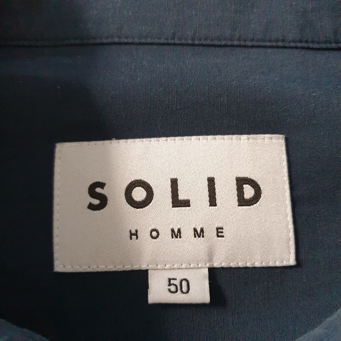 [무료배송] SOLID HOMME 네이비 셔츠 상품이미지2