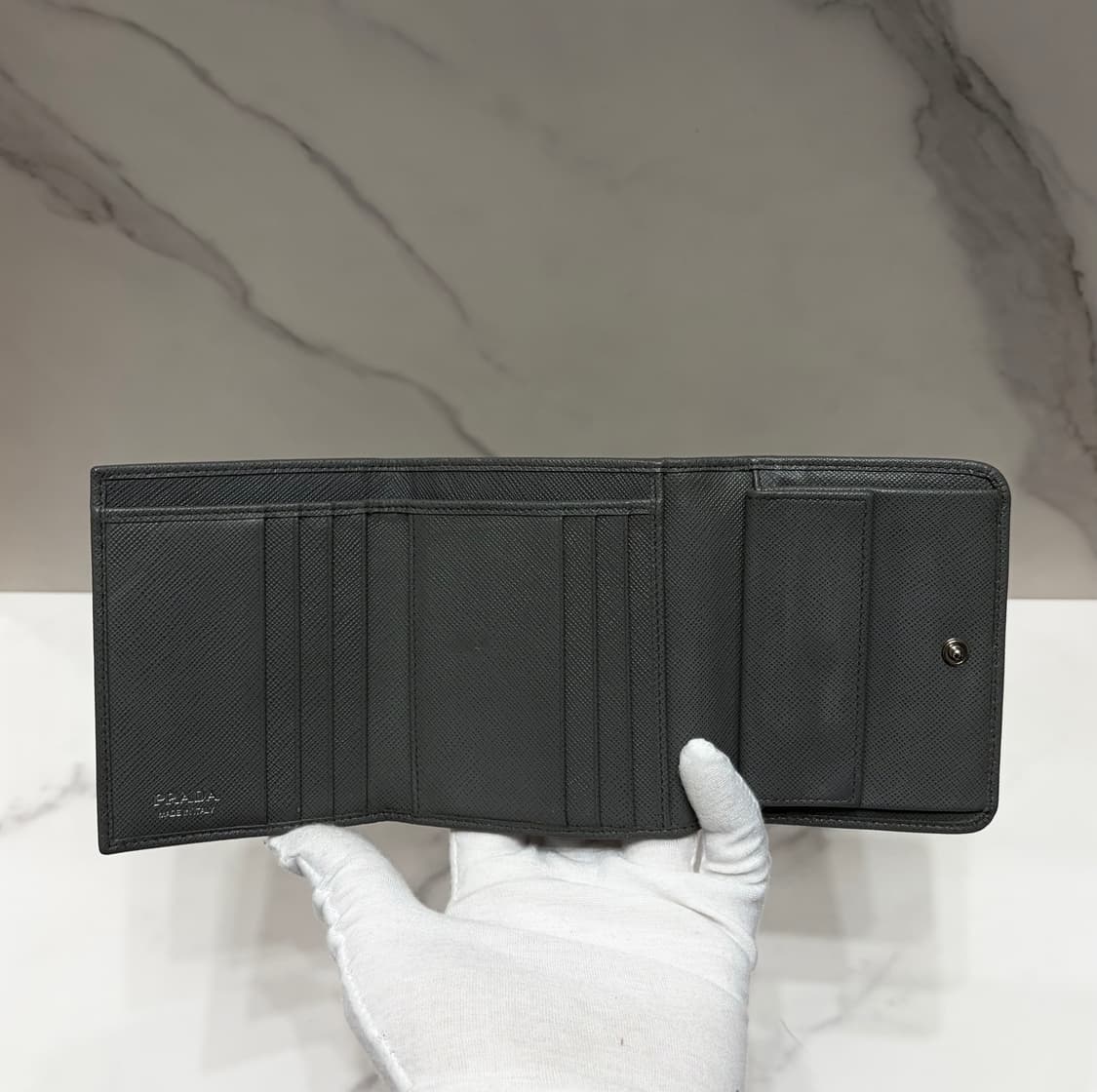 [정품] 프라다 비텔로 플랩 반지갑 상품이미지4