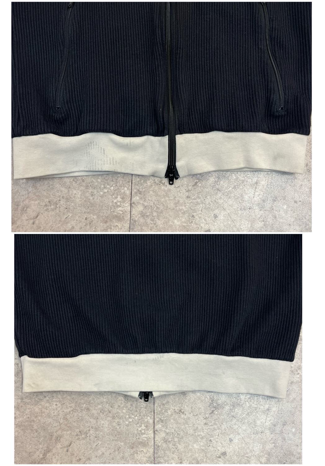 아디다스 와플 투웨이 져지 블랙 L #csz3825 상품이미지9