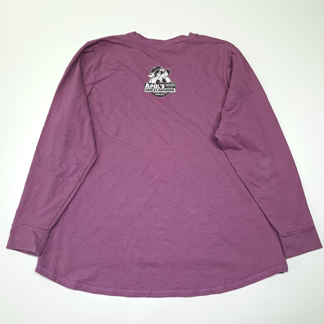 CL558 XL 할리데이비슨 2017 APOL'S 미네소타 퍼플 티셔츠 상품이미지6