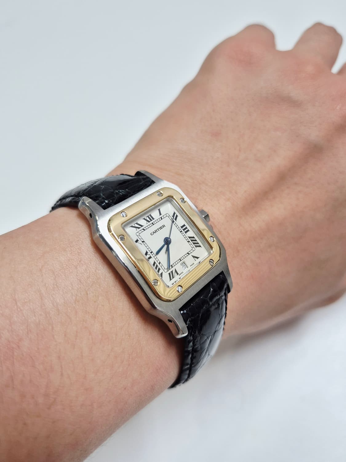 까르띠에 산토스 갈베 콤비 LM 라지사이즈 상품이미지1