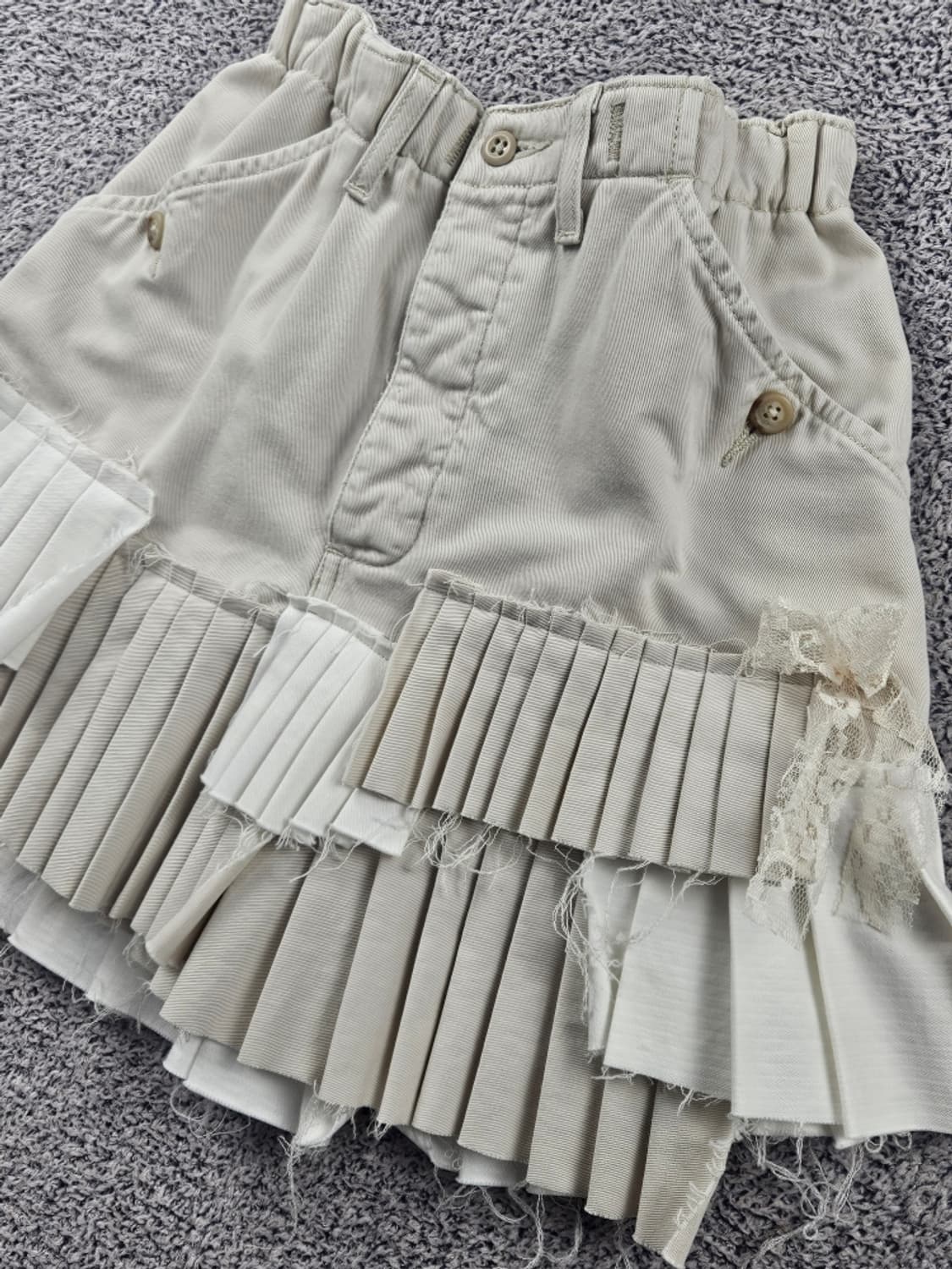 폴로 진스 리빌딩 리워크 커스텀 레이어 스커트 ( OS ) / 9033 상품이미지2