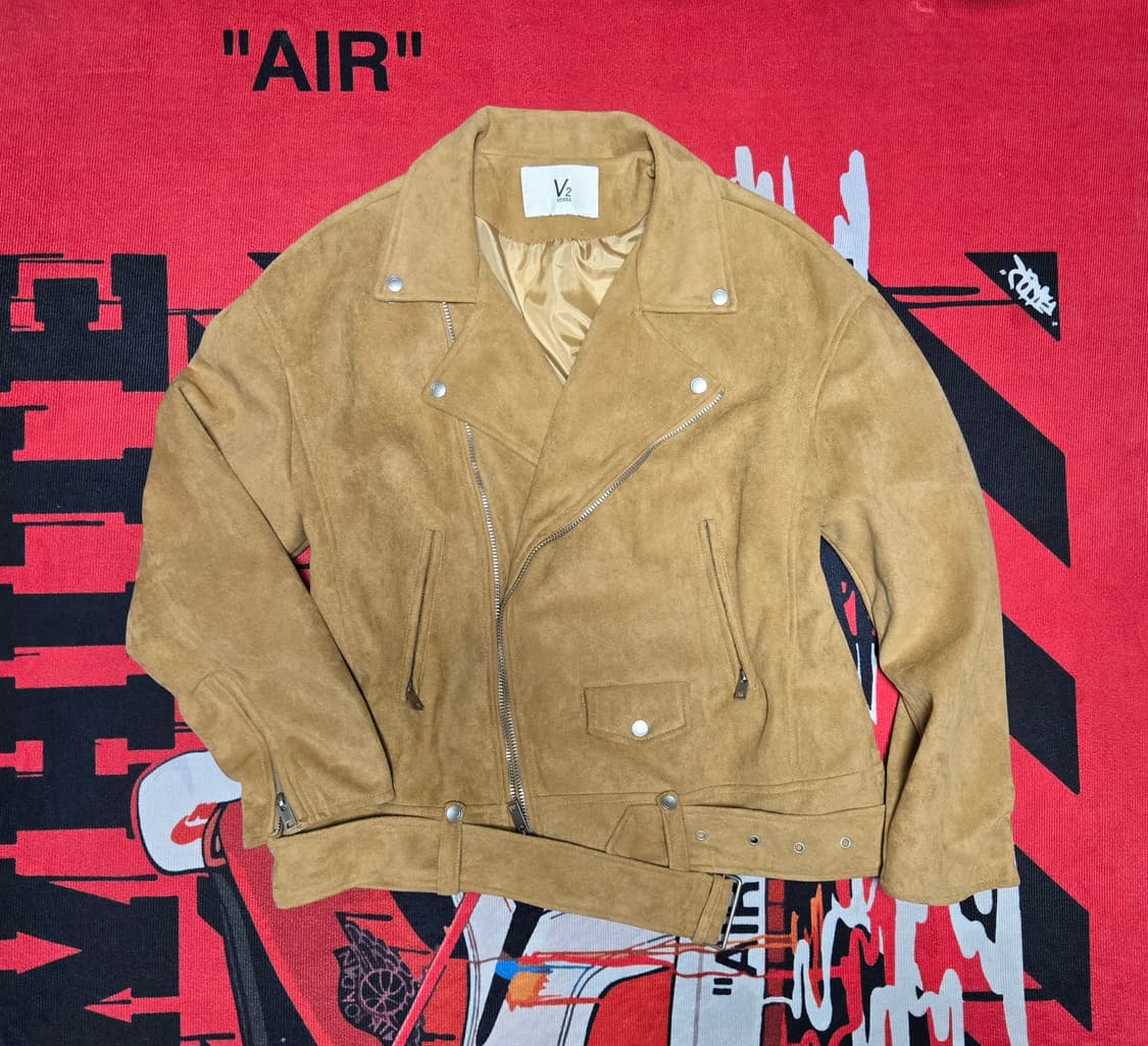 V2 브이투 스웨이드 라이더 자켓 상품이미지1