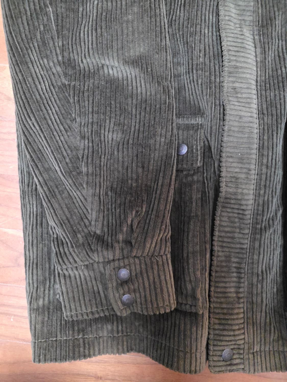 유럽발 80s 빈티지 코듀로이 헌팅자켓 XL 상품이미지2