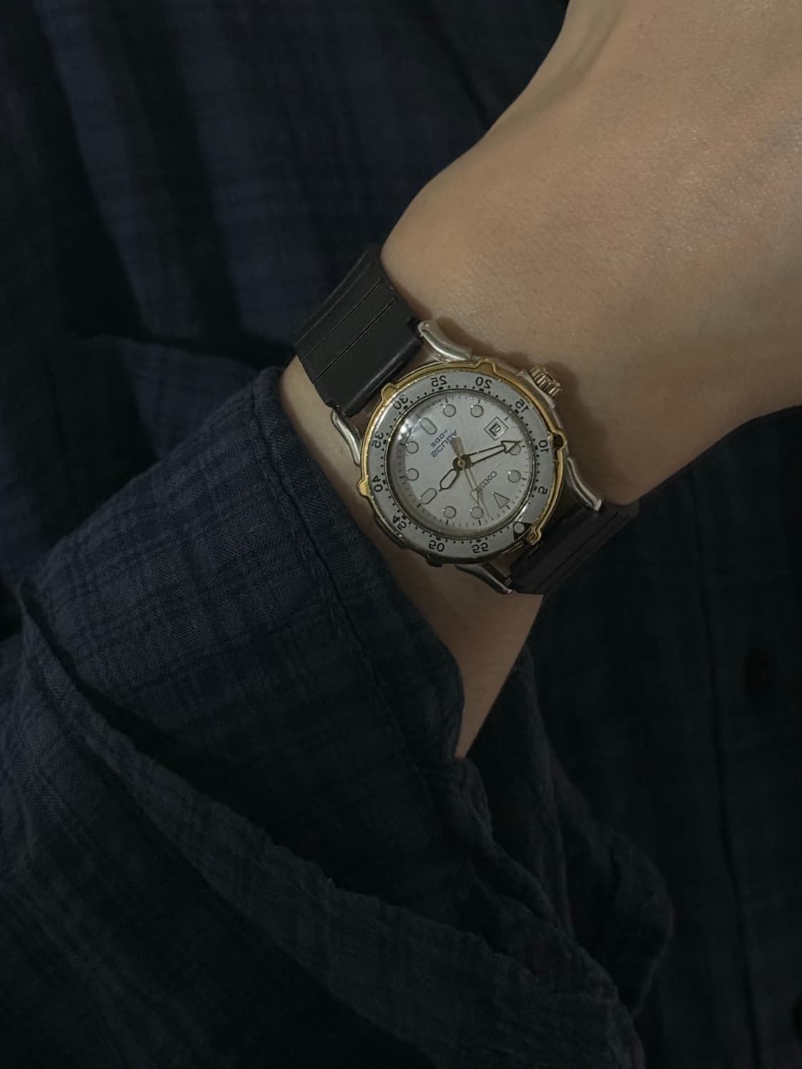 Seiko 빈티지 쿼츠 다이버 여성 시계 상품이미지6