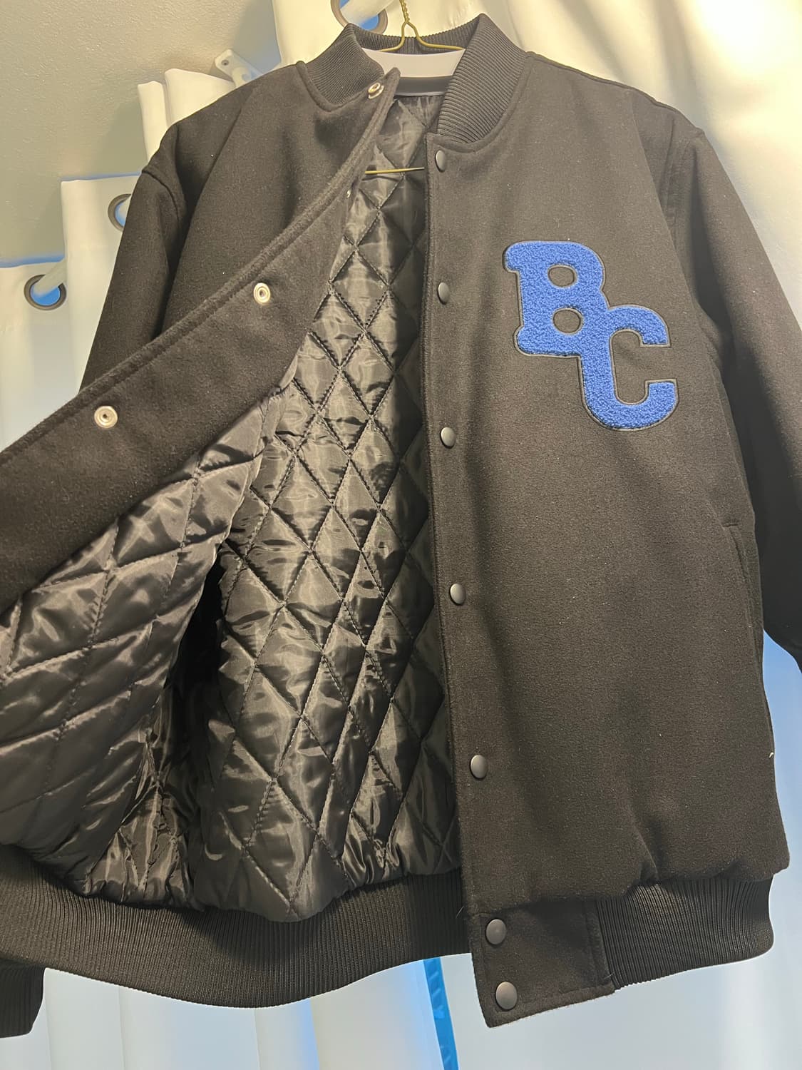 베이스크림 바시티 자켓 XL 상품이미지3