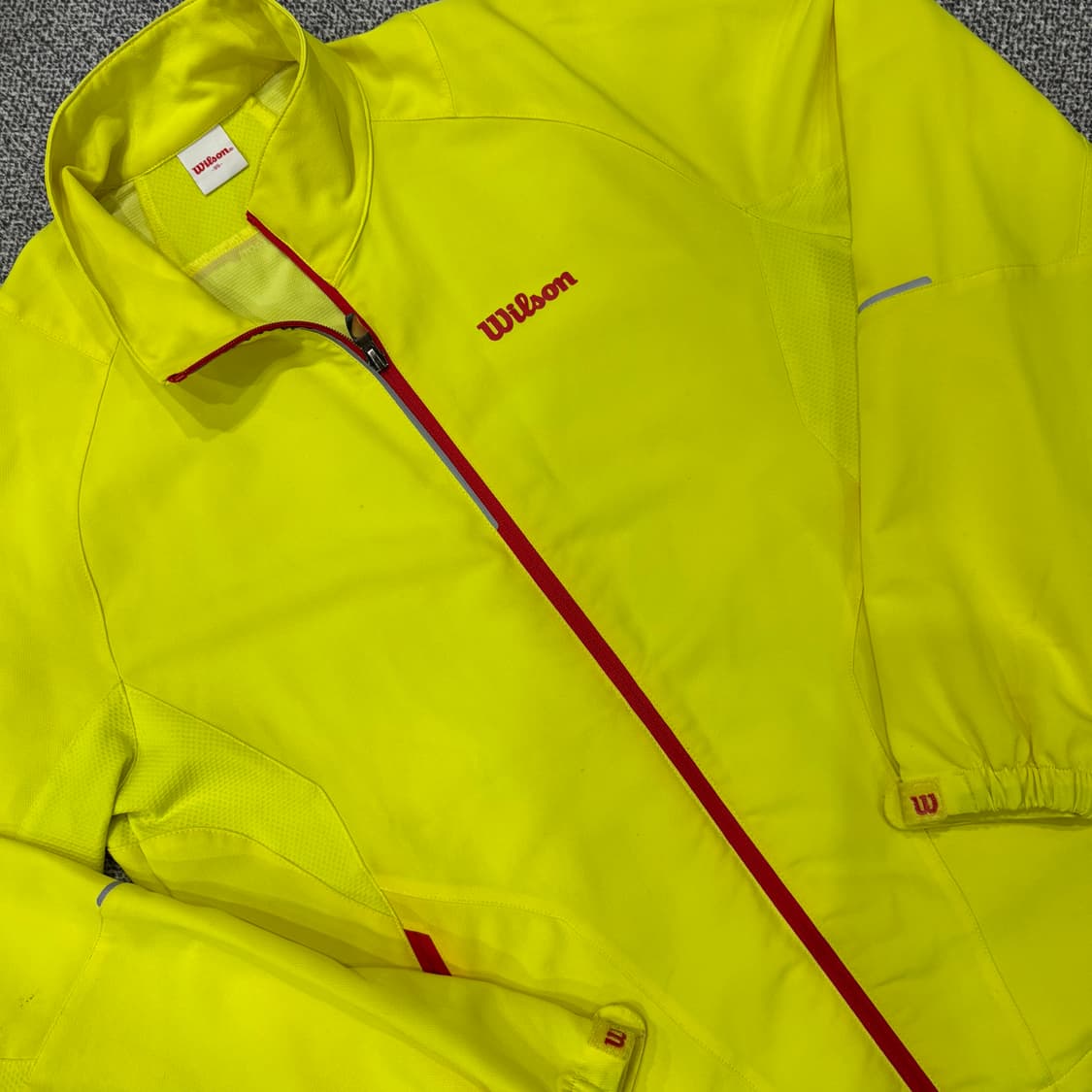 윌슨 로고 형광색 기능성 바막 상품이미지2