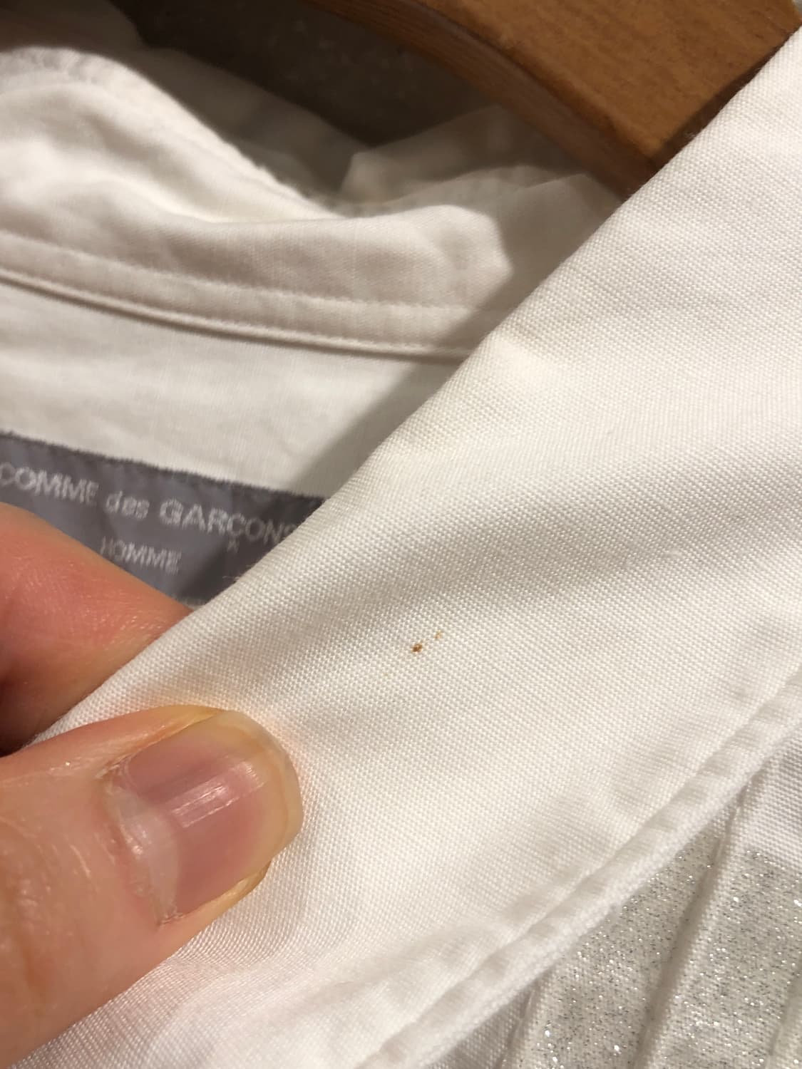 [2635]Comme des garçons home white shirt 상품이미지5