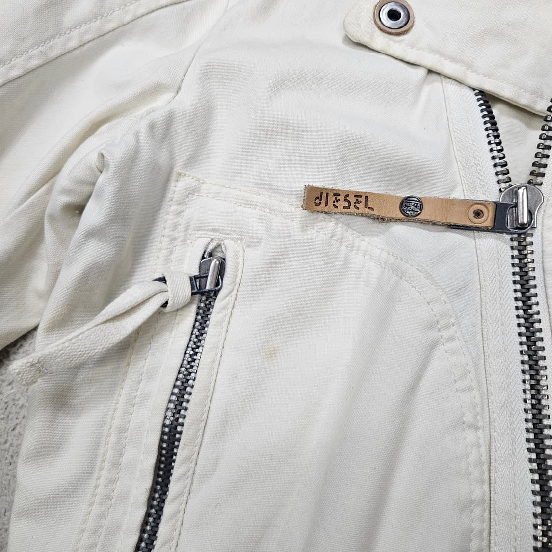디젤 코튼 라이더 자켓 L 상품이미지9