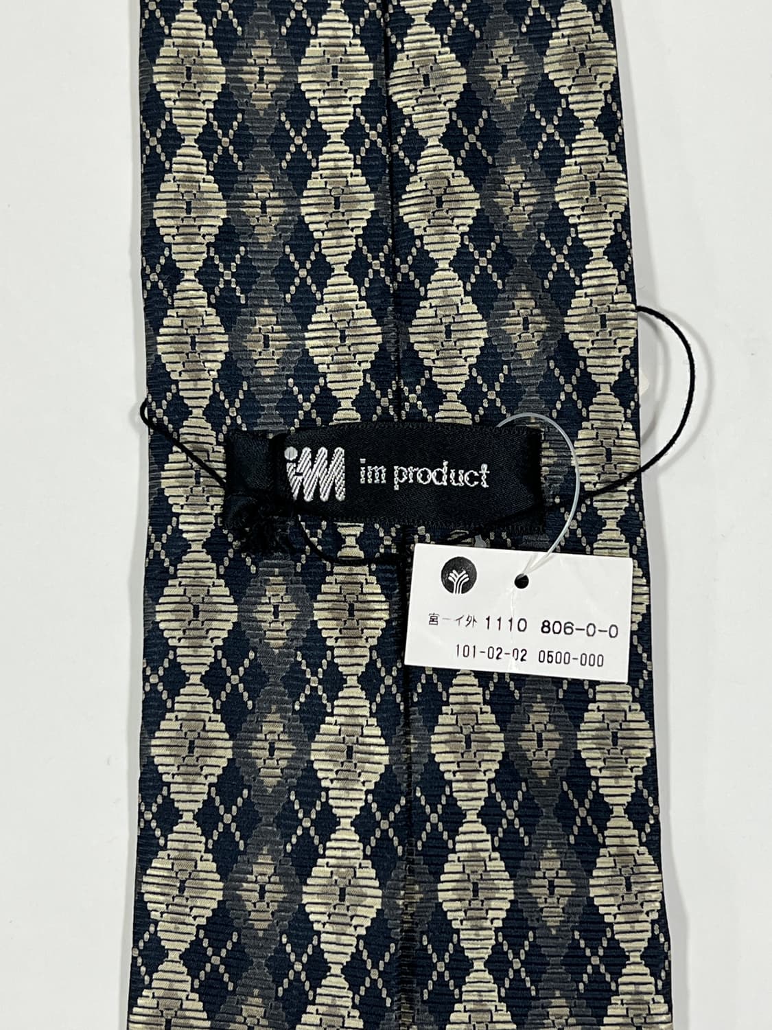 IM PRODUCT by ISSEY MIYAKE 패턴 실크 넥타이 상품이미지4