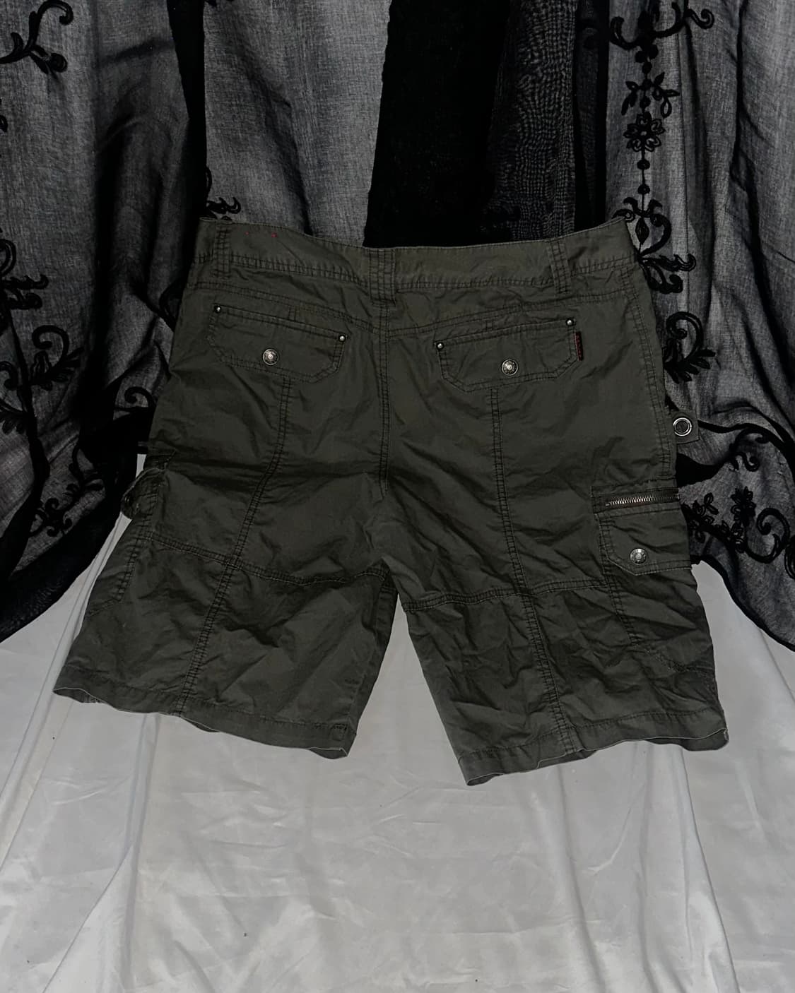 khaki cargo shorts 상품이미지3