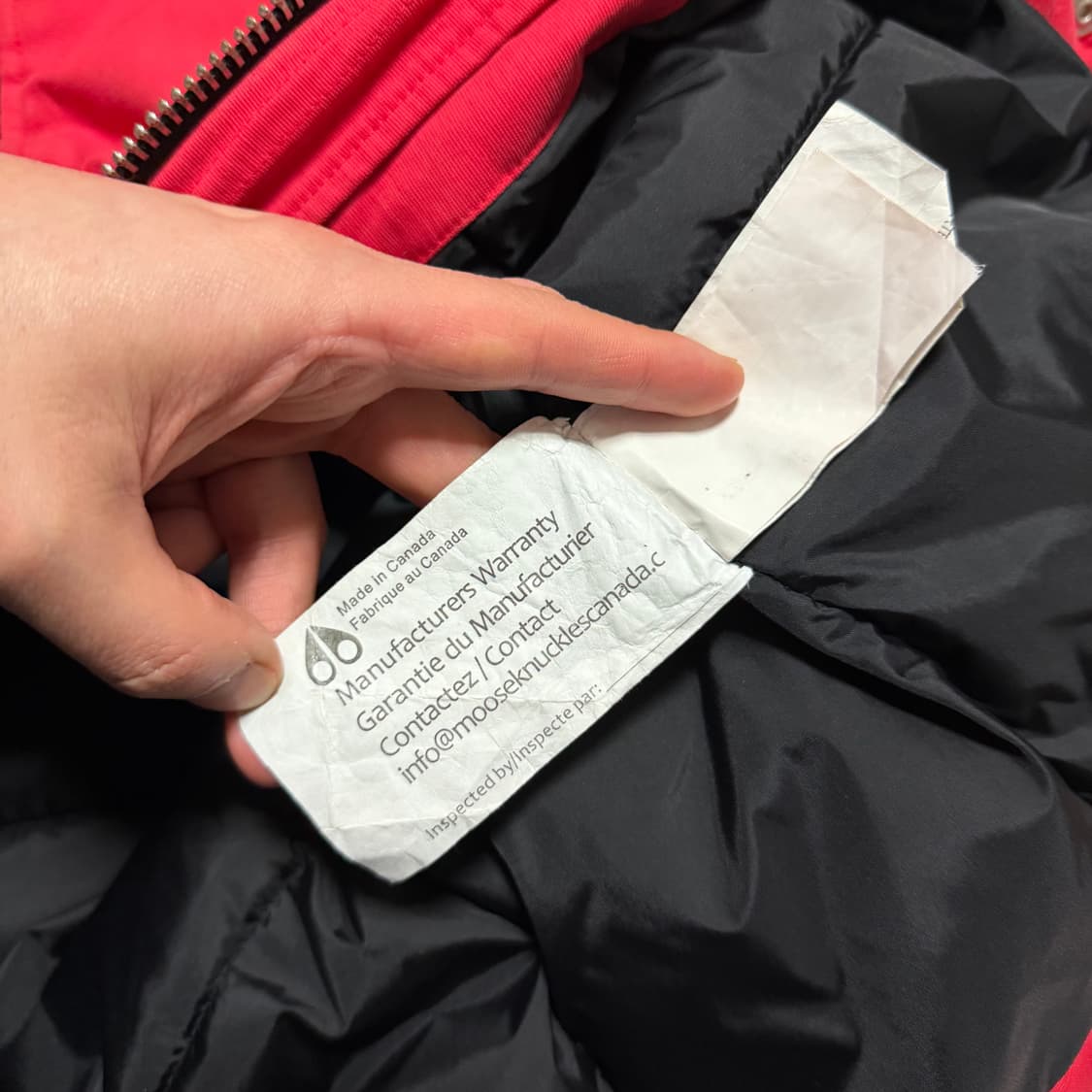 무스너클 스털링 패딩 자켓 (우먼스) 상품이미지9