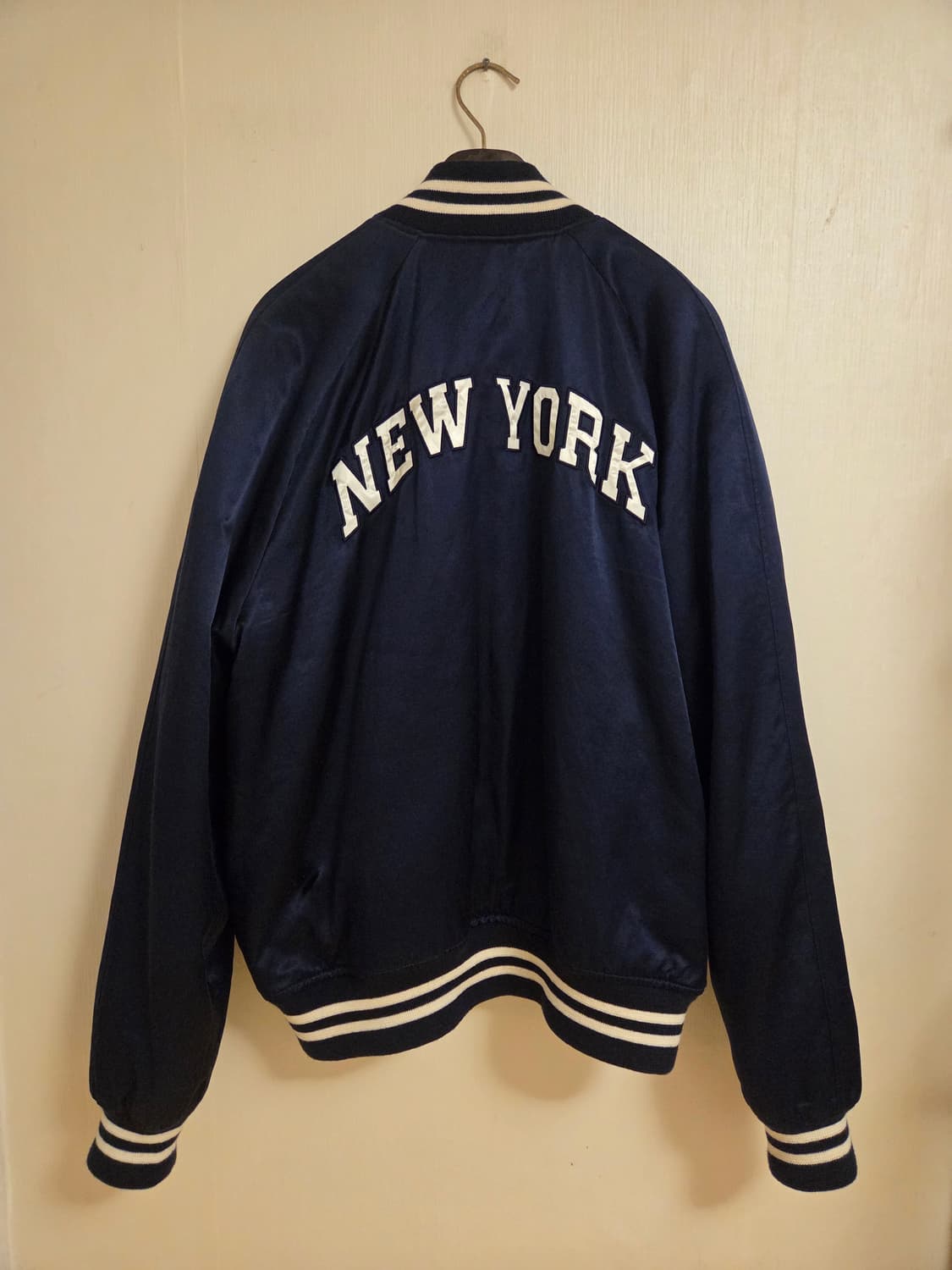 폴로 뉴욕 바시티 새틴 자켓 L 상품이미지3