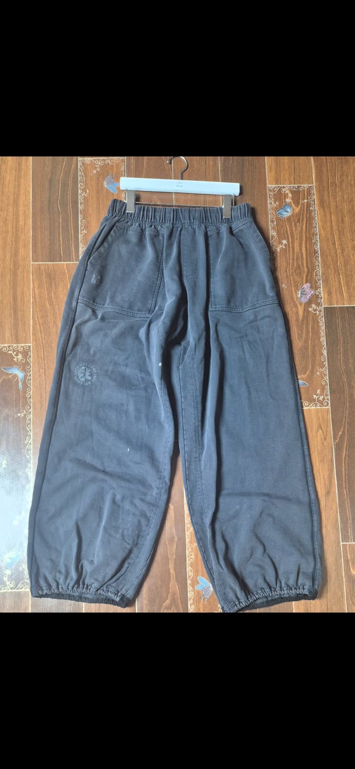 [3] 폴리테루 퍼티그 스웻팬츠 다크퍼플네이비 상품이미지1