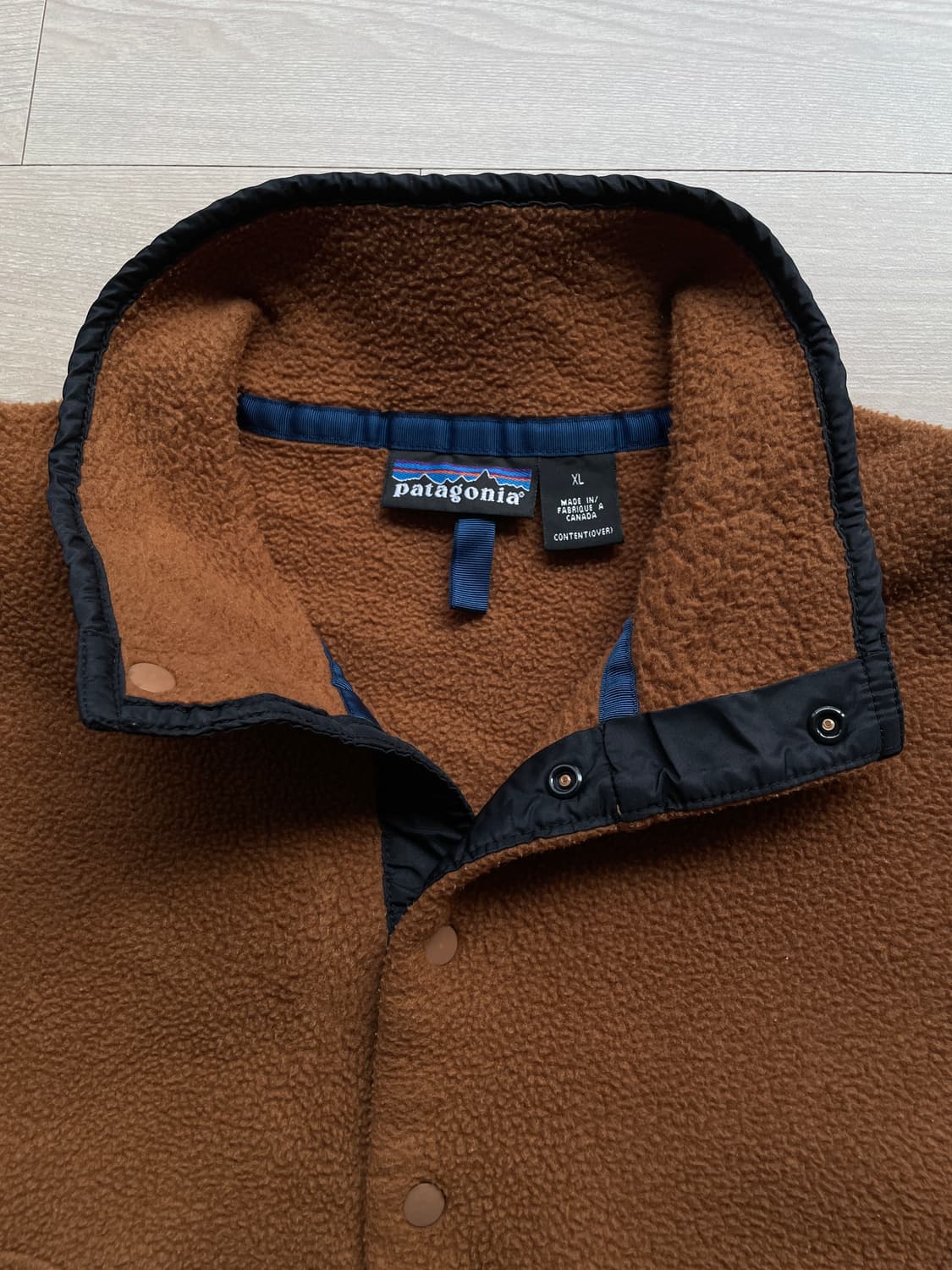 90s 파타고니아 신칠라 브라운 rare 빈티지 상품이미지3