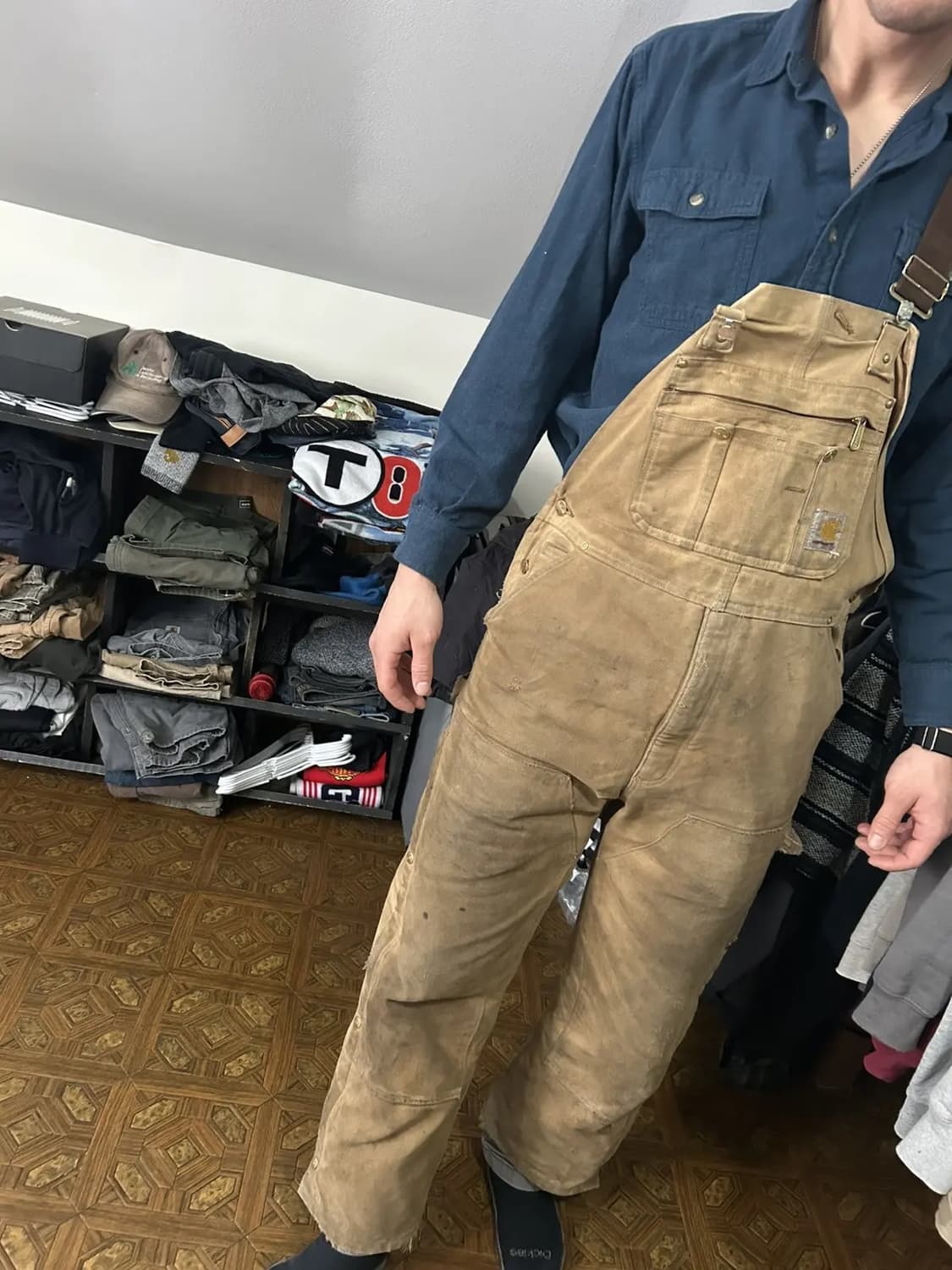 빈티지 칼하트 오버롤 상품이미지4