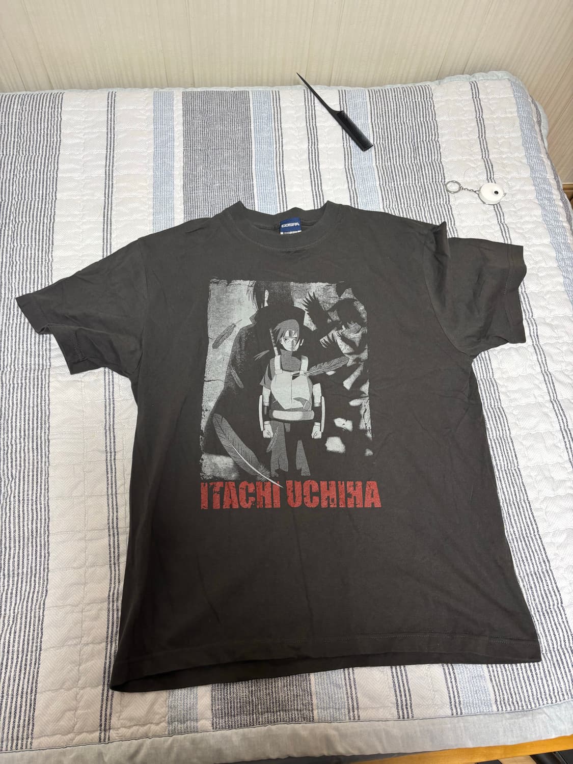코스파 나루토 이타치 반팔 티셔츠 L 상품이미지1