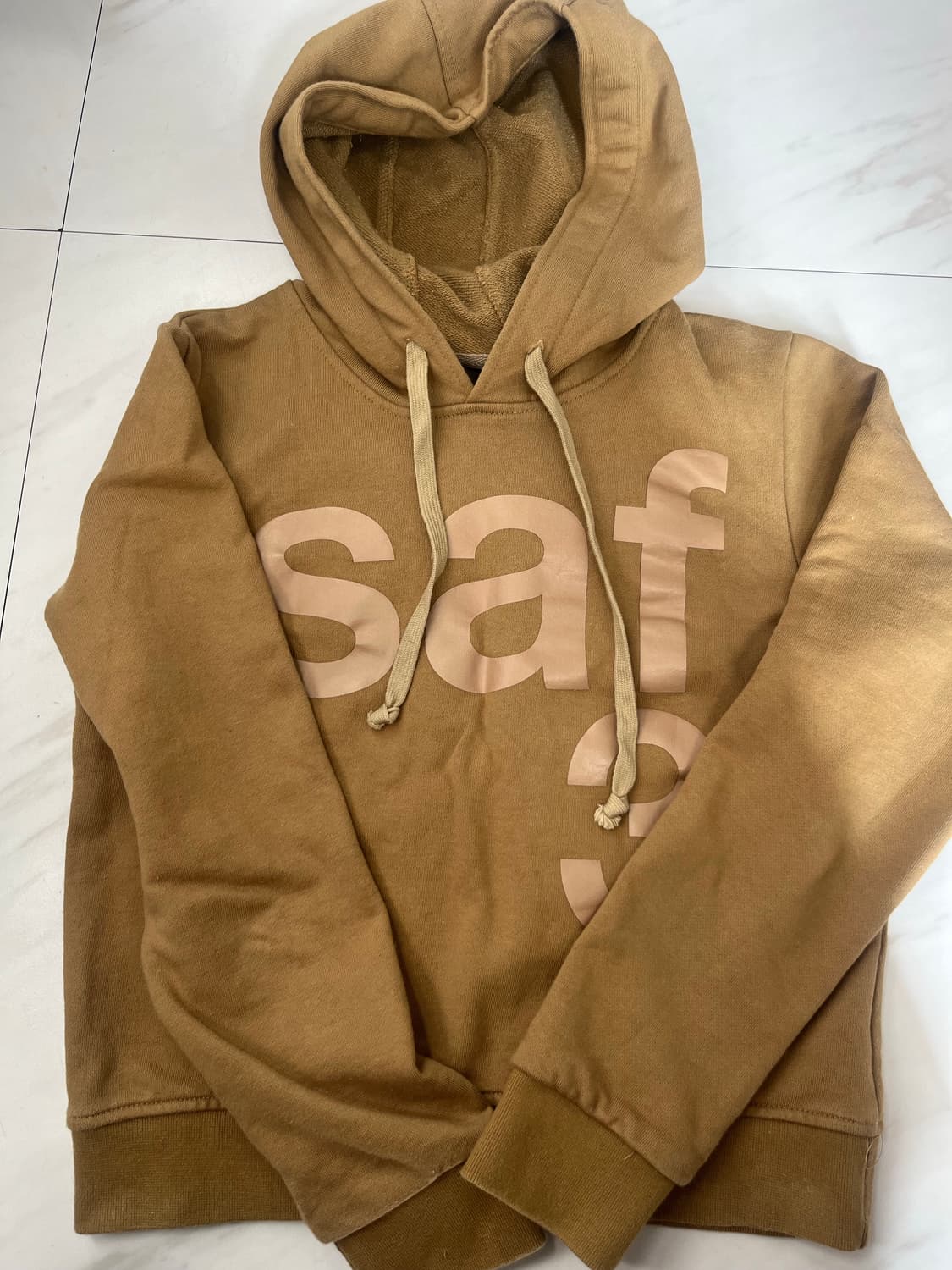 사파리스팟 베이직 후드티 샌드 1/2 사이즈 2 상품이미지2